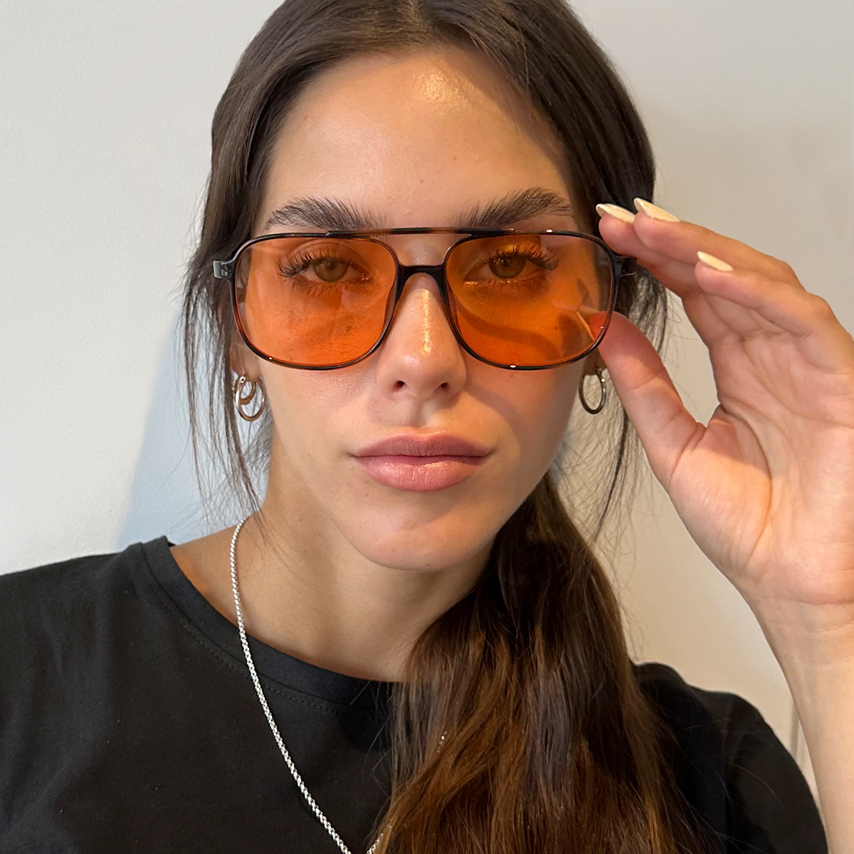 Caravan - Metal Tortoise - Tangerine Lens