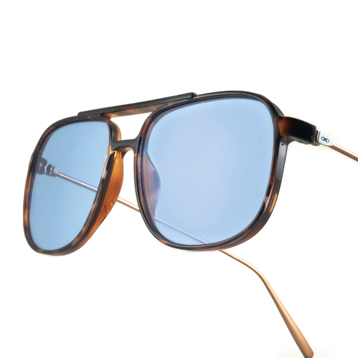 Caravan - Metal Tortoise - Blue Retro Lens