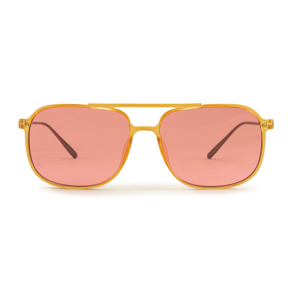 Rose best sale colored sunglasses