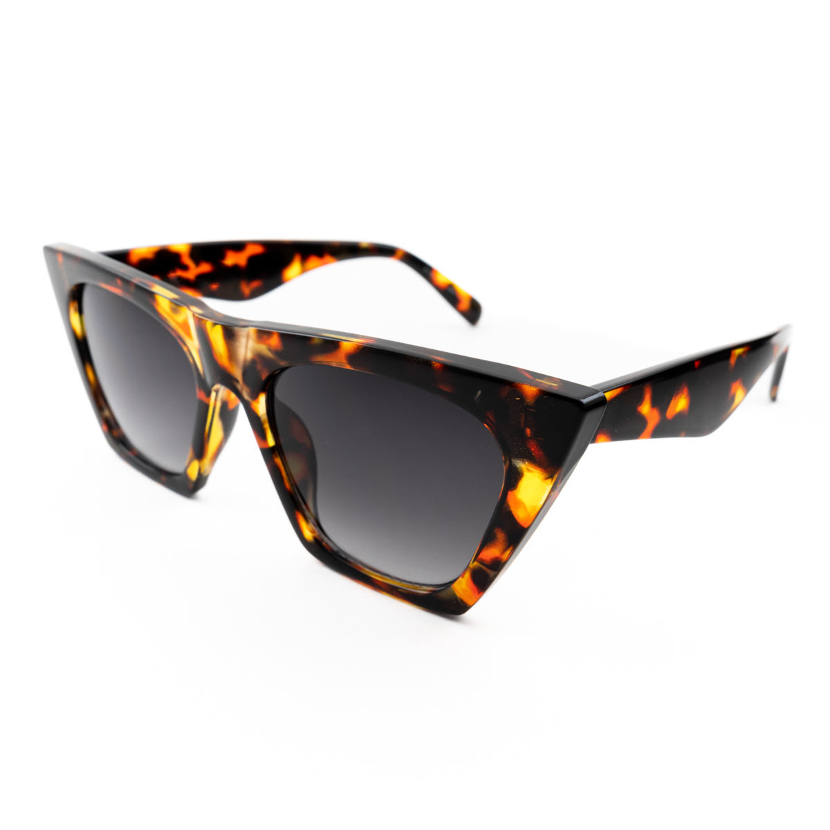 Cancun - Tortoise - Grey Gradient Lens