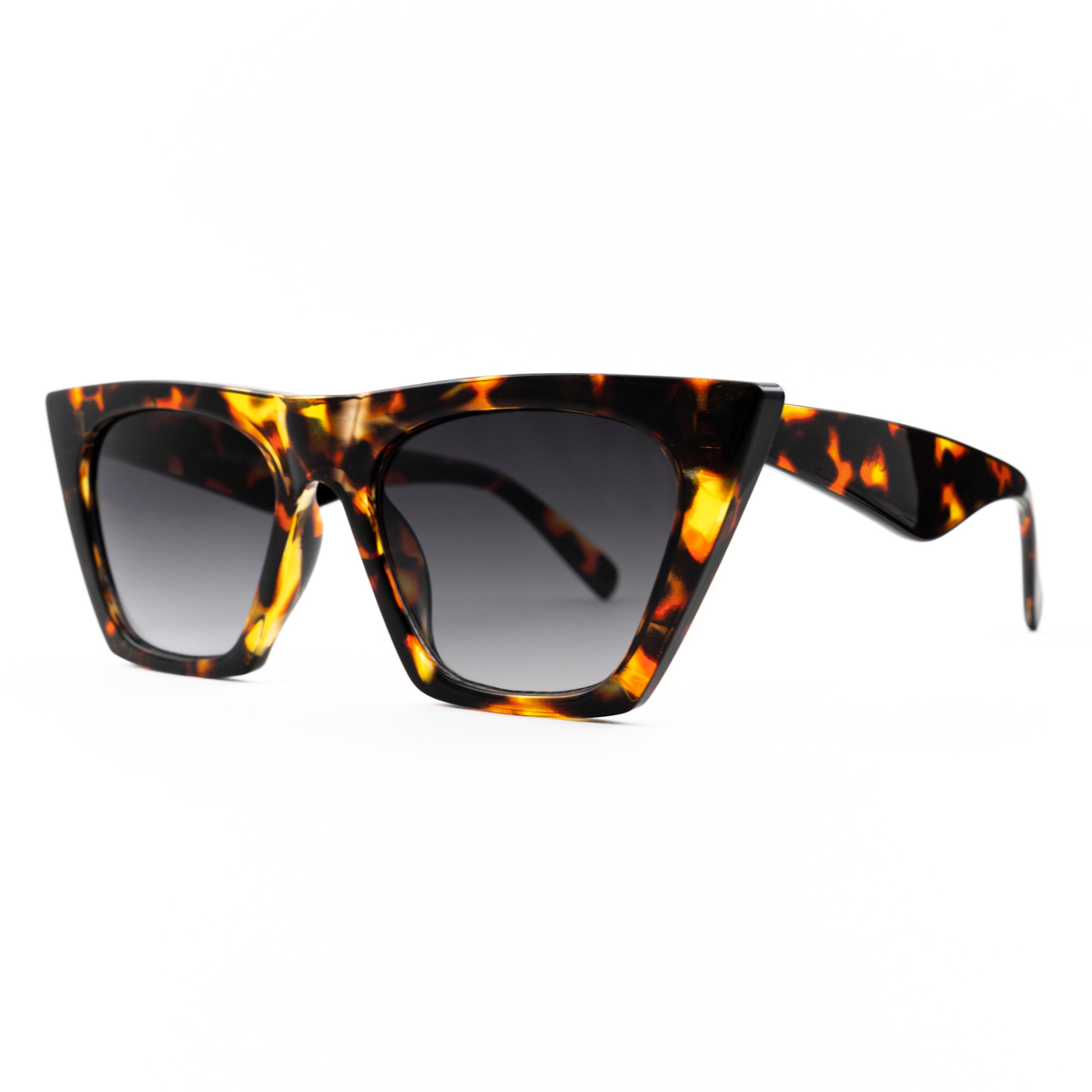 Cancun - Tortoise - Grey Gradient Lens