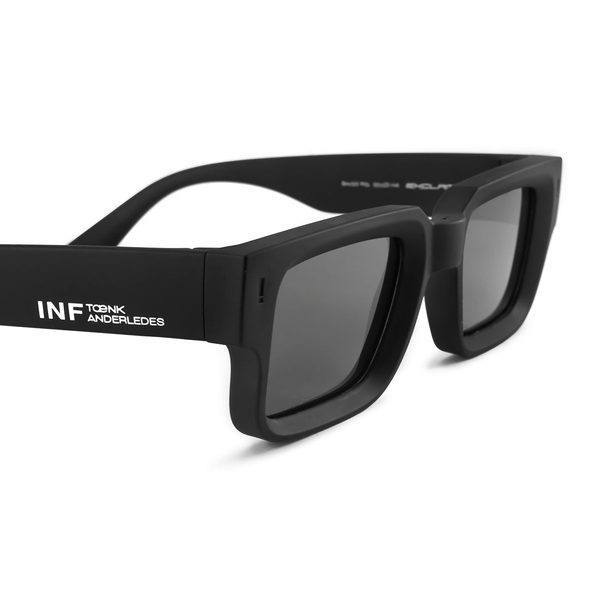 Exclamation - Black Matt - Grey Polarized Lens