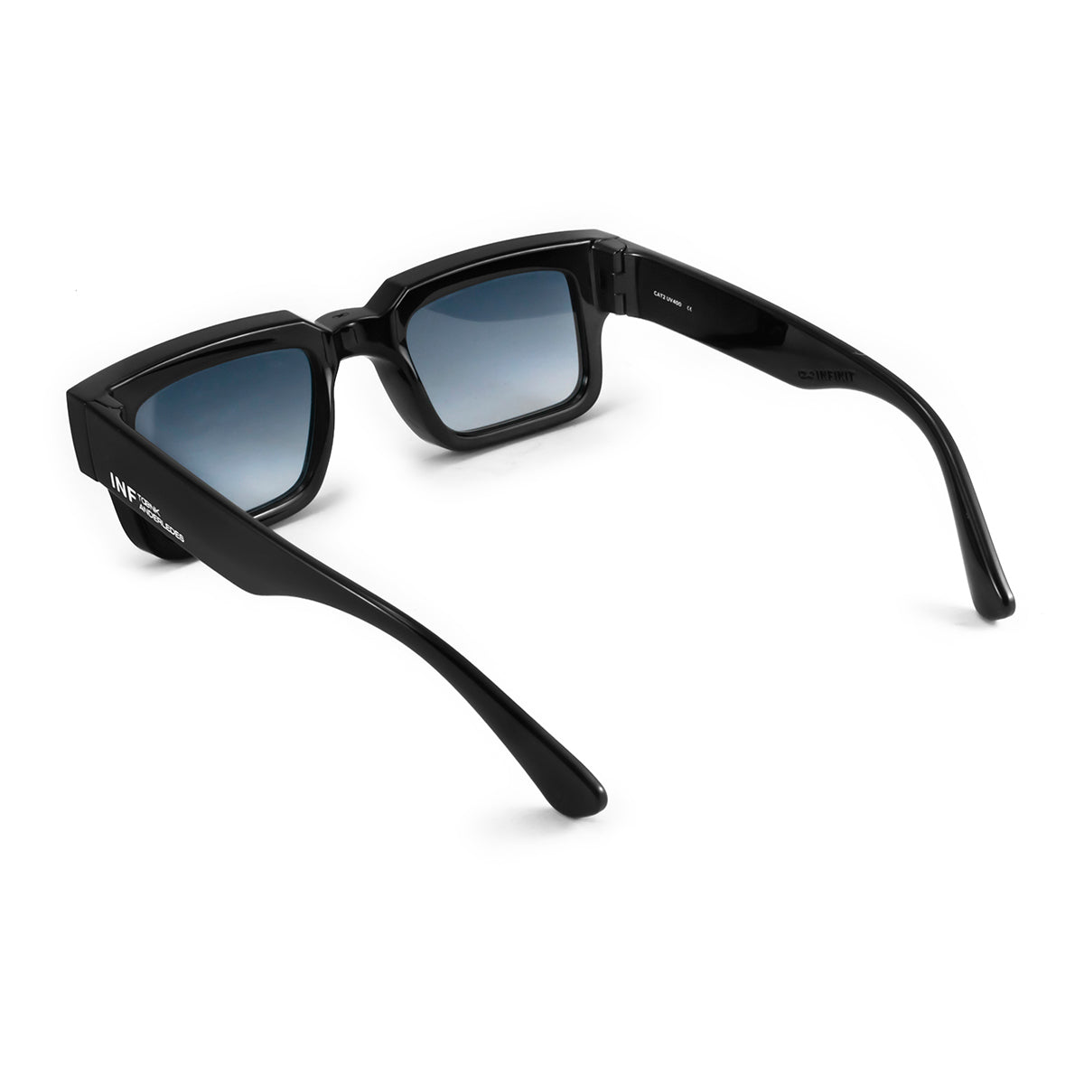 Exclamation - Black Shiny - Ocean Gradient Lens