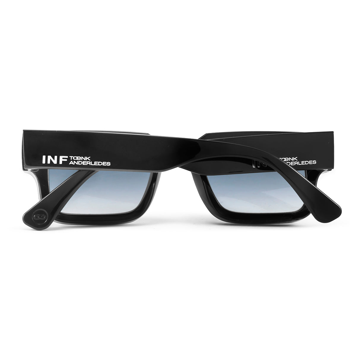 Exclamation - Black Shiny - Ocean Gradient Lens