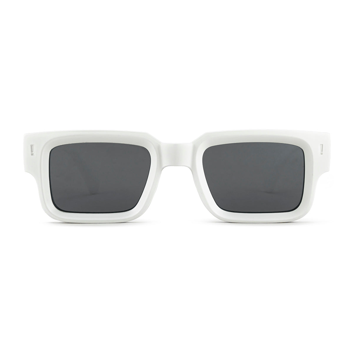 Exclamation - White Matt - Smoke Mirror Lens