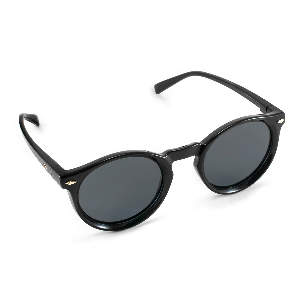 Holbox - Black Shiny - Grey Polarized Lens