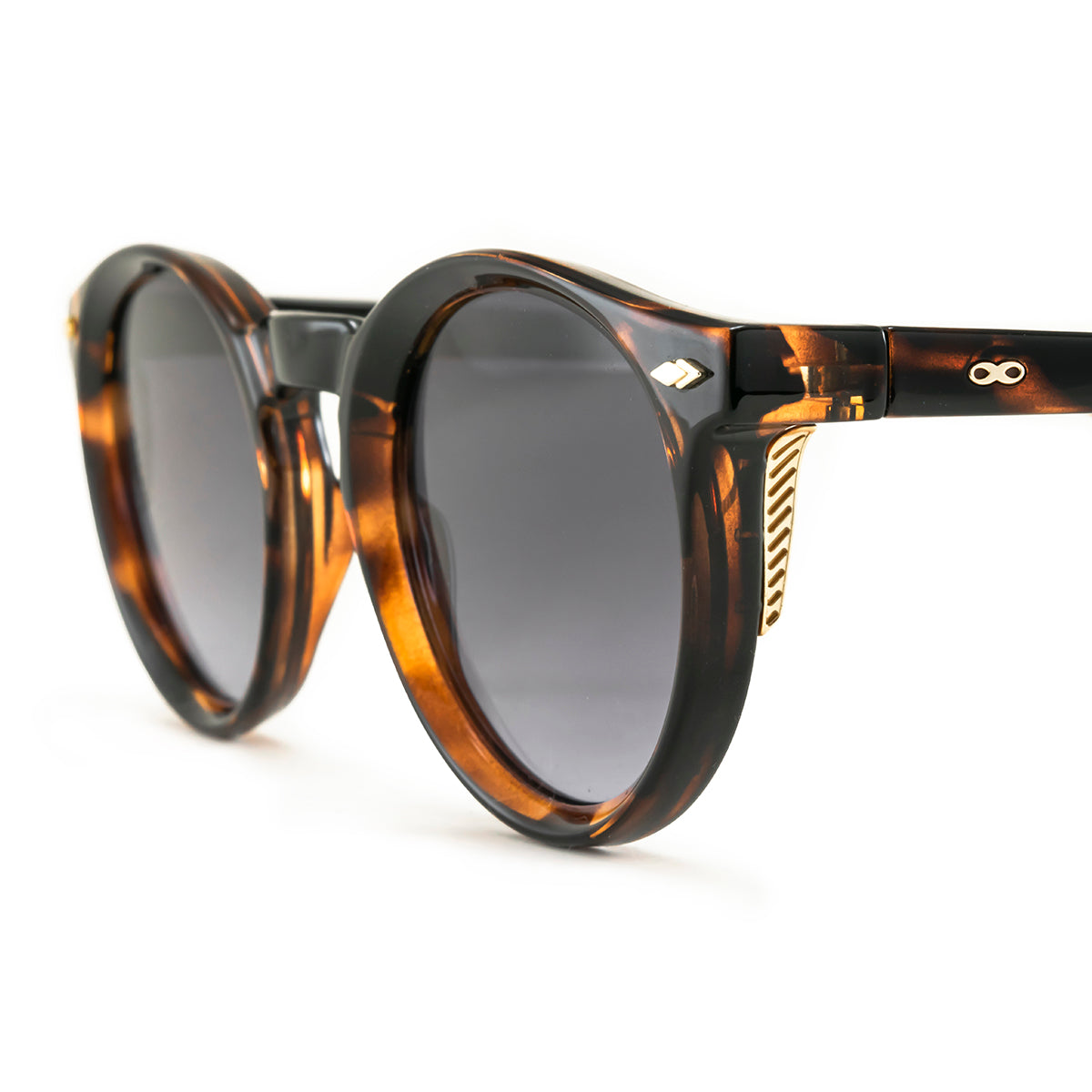 Holbox - Tortoise - Grey Gradient Lens