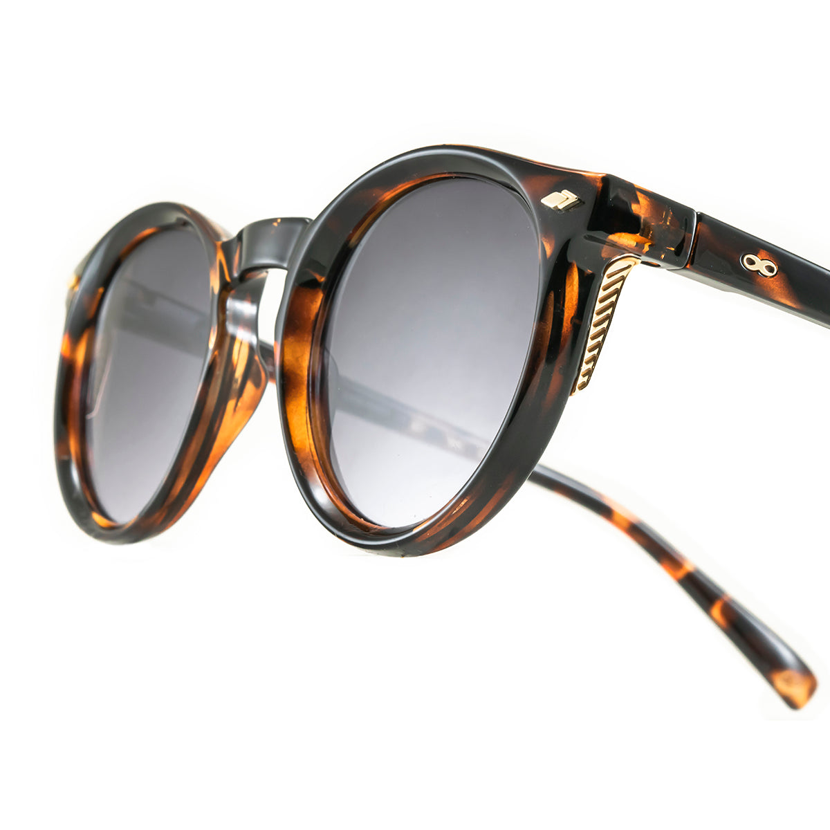 Holbox - Tortoise - Grey Gradient Lens