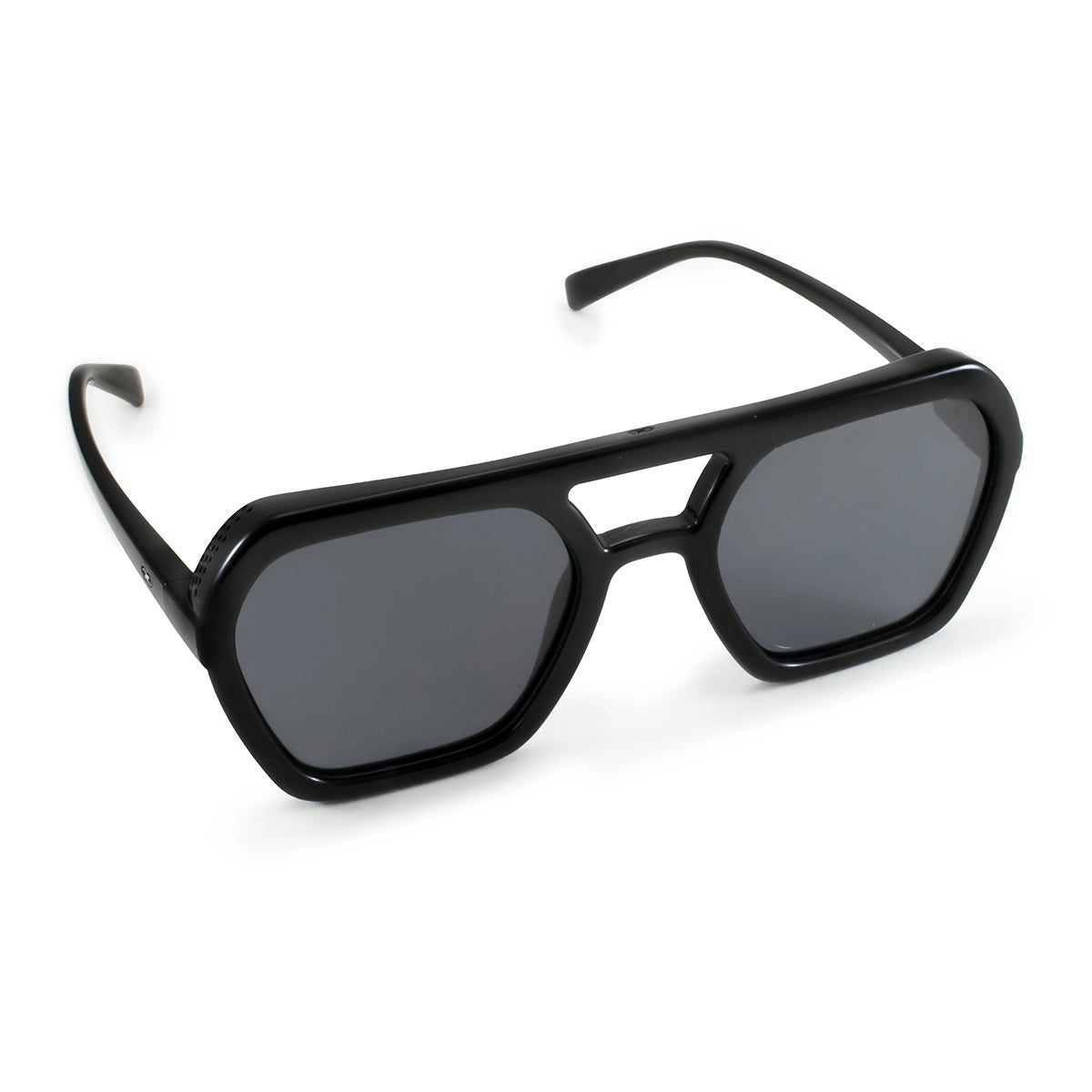 Lyon - Black Shiny - Grey Polarized Lens