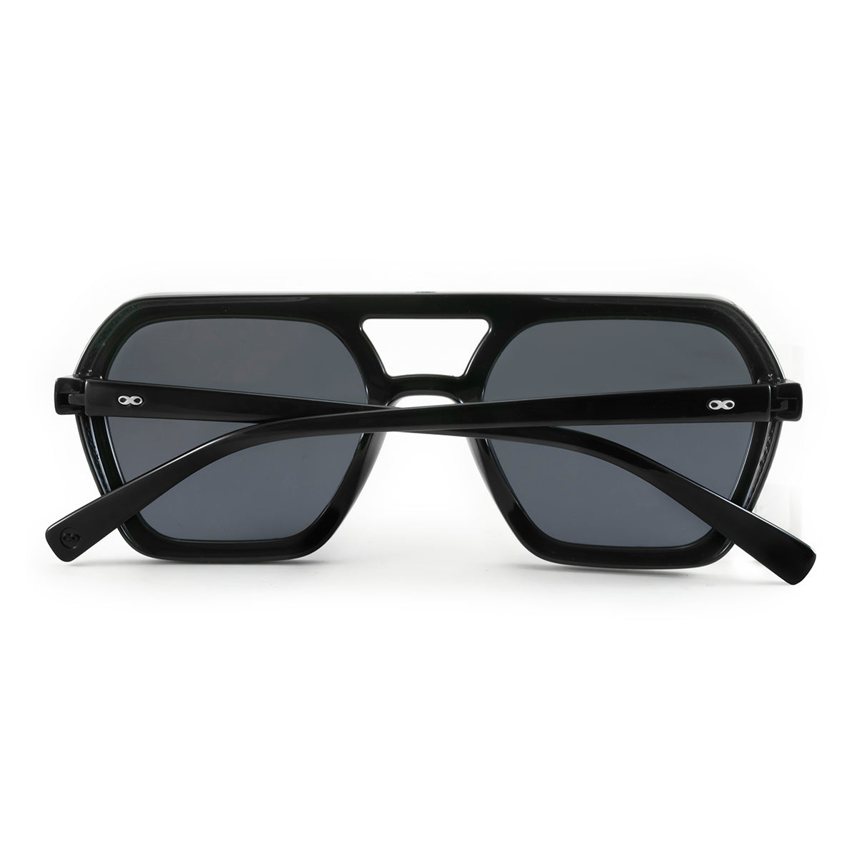Lyon - Black Shiny - Grey Polarized Lens
