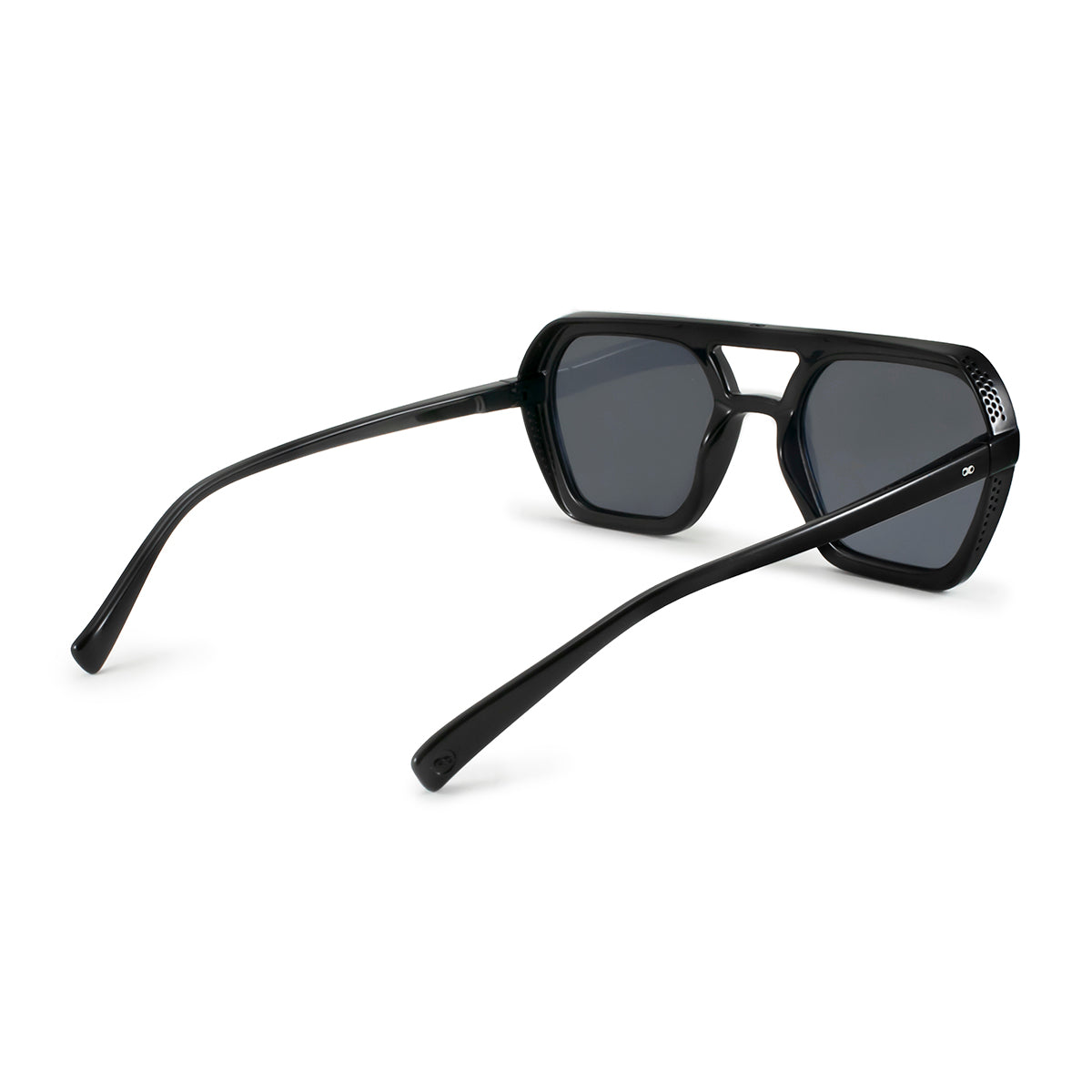 Lyon - Black Shiny - Grey Polarized Lens
