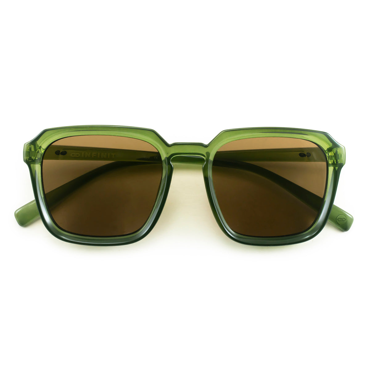 Monaco - Translucent Green - Brown Lens