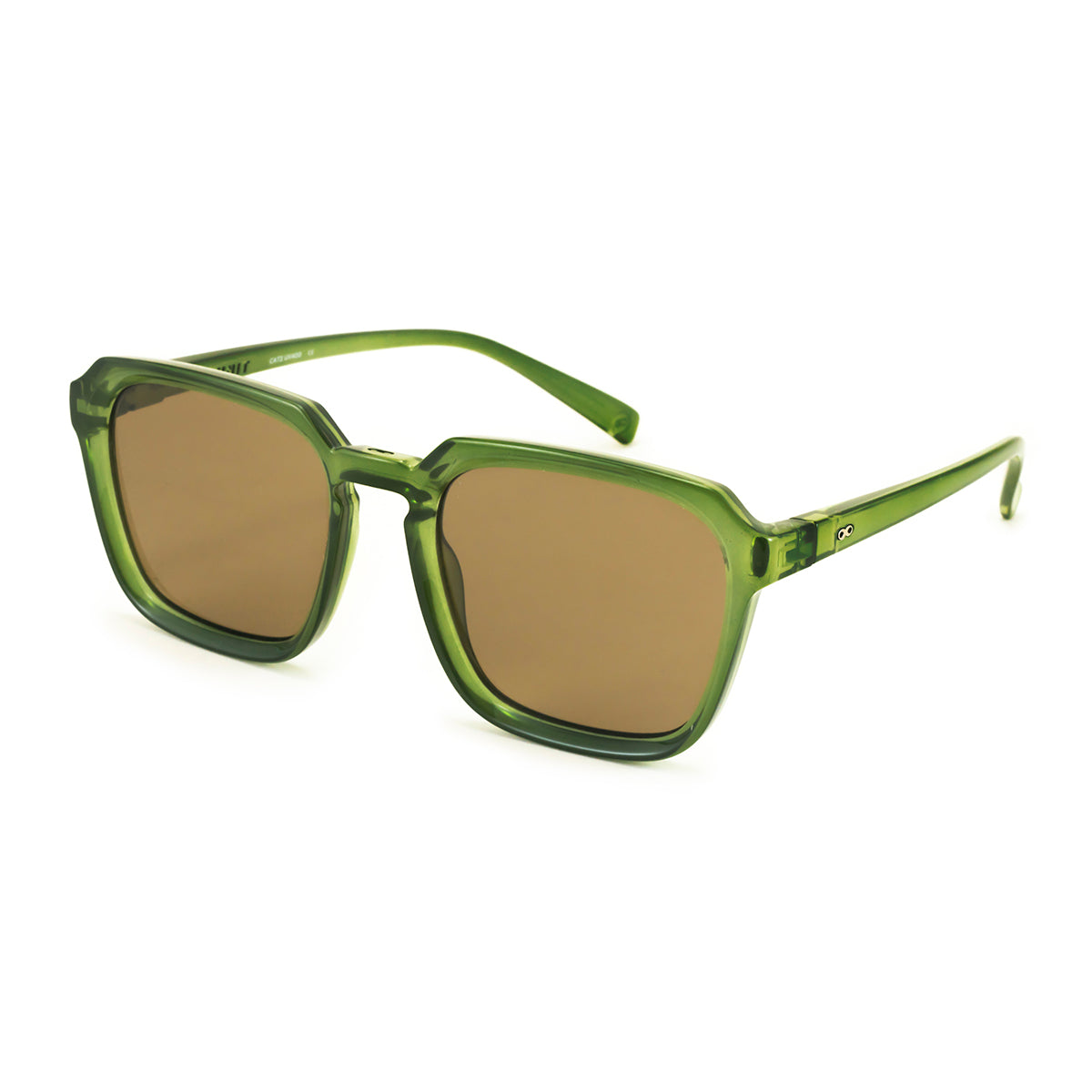 Monaco - Translucent Green - Brown Lens