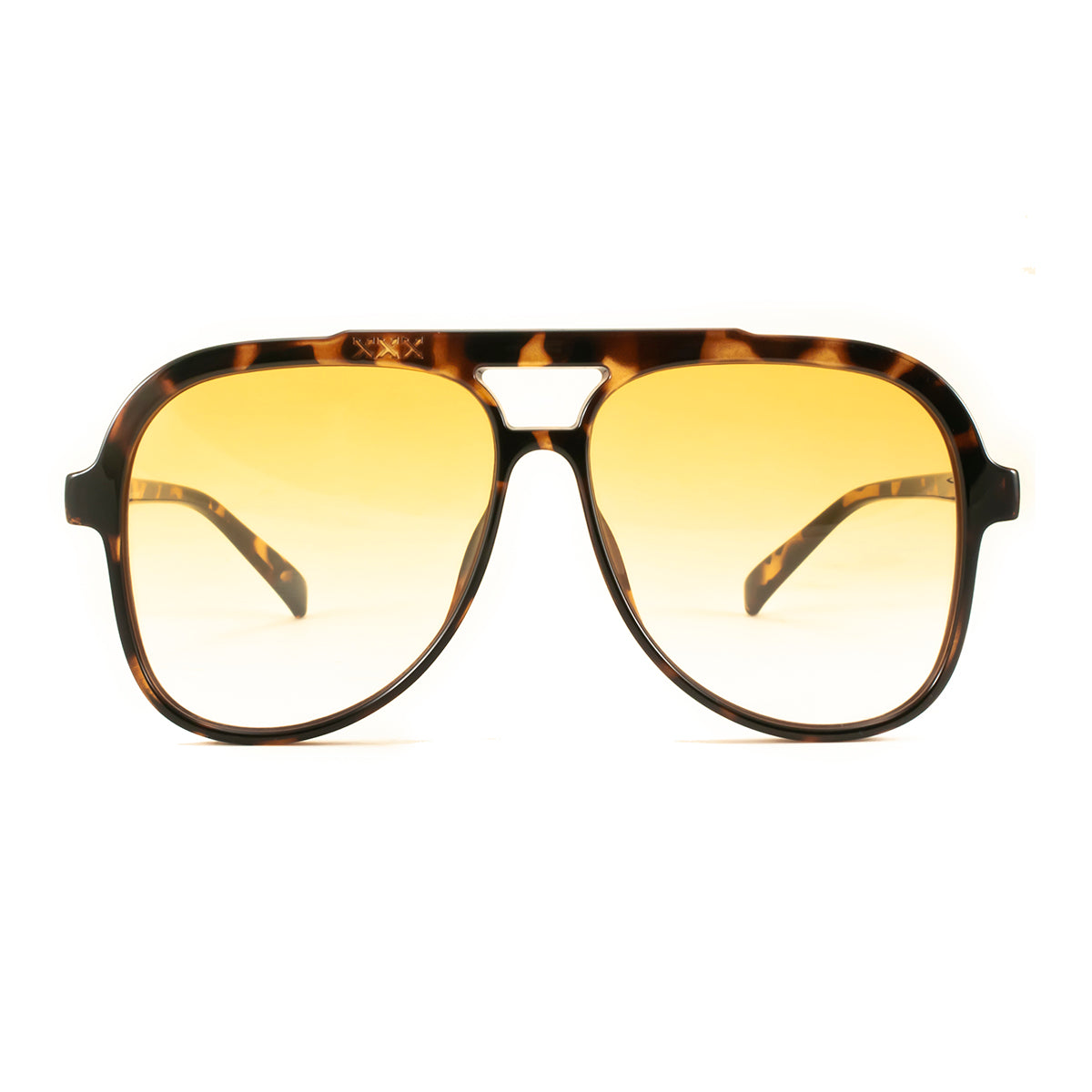 Triple XXX - Tortoise - Orange Gradient Lens