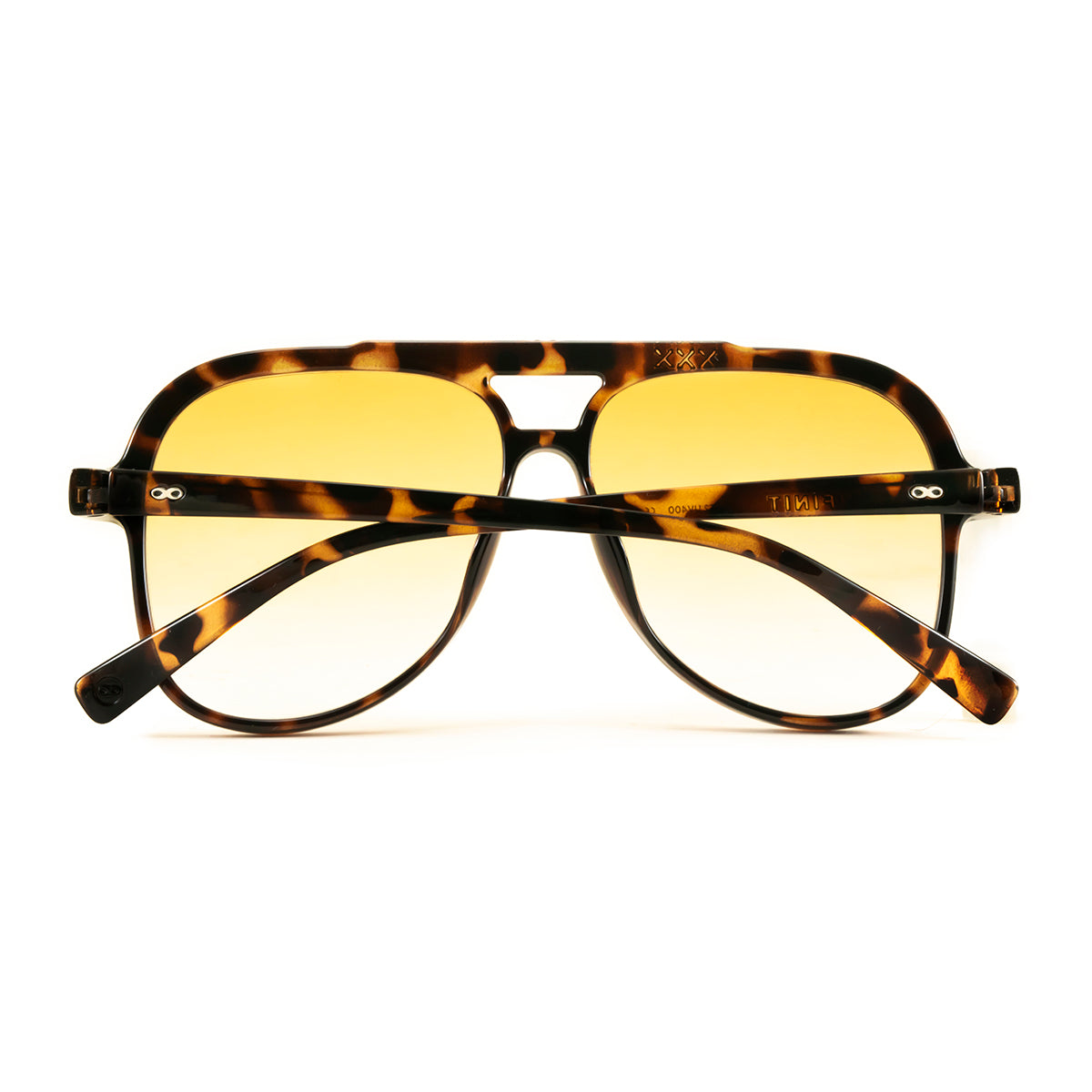 Triple XXX - Tortoise - Orange Gradient Lens