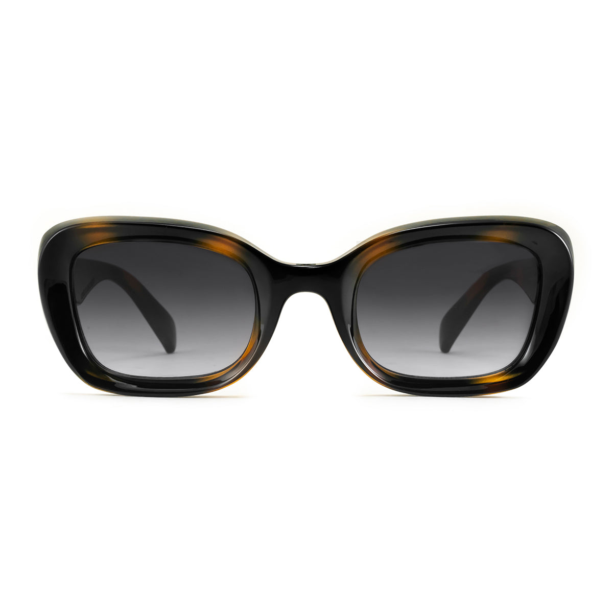 Turin - Tortoise - Grey Gradient Lens