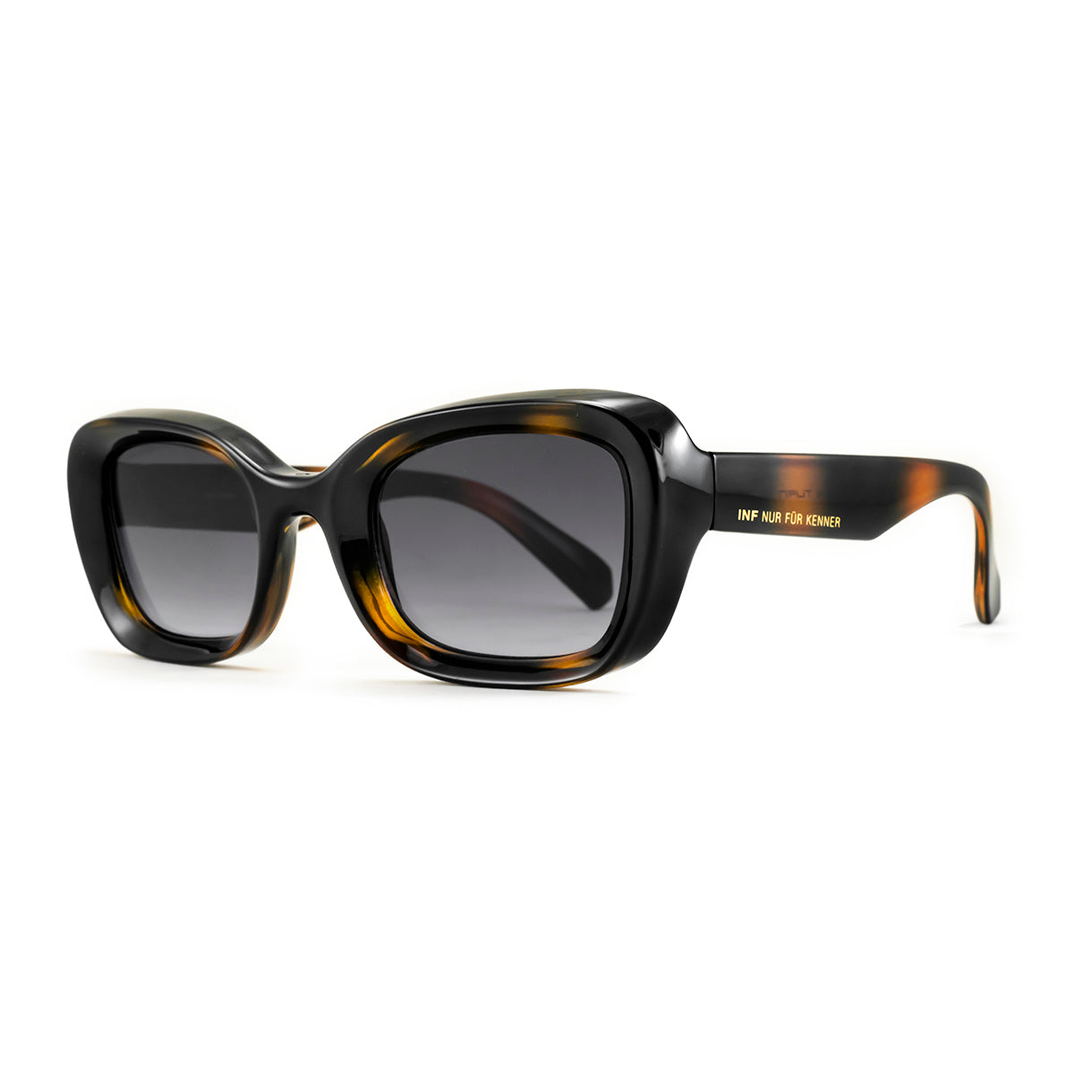 Turin - Tortoise - Grey Gradient Lens