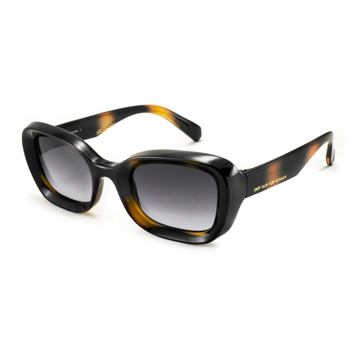 Turin - Tortoise - Grey Gradient Lens