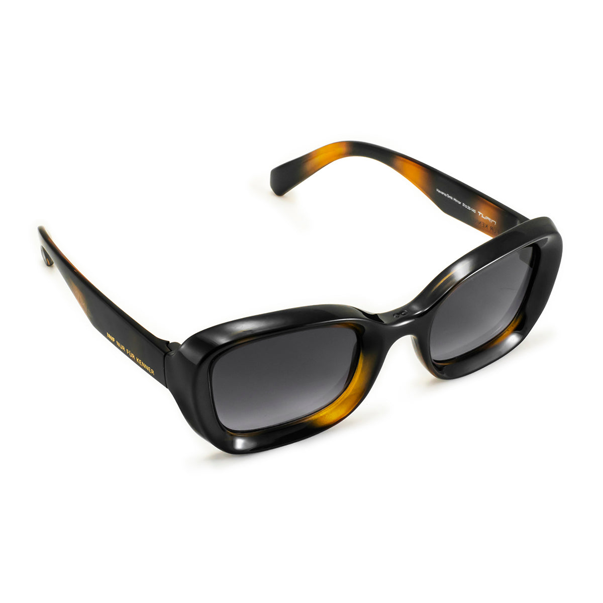 Turin - Tortoise - Grey Gradient Lens