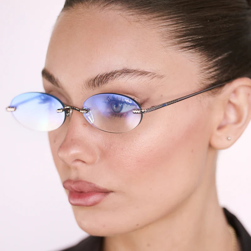 QUO GUN BLUE GRD MIRROR