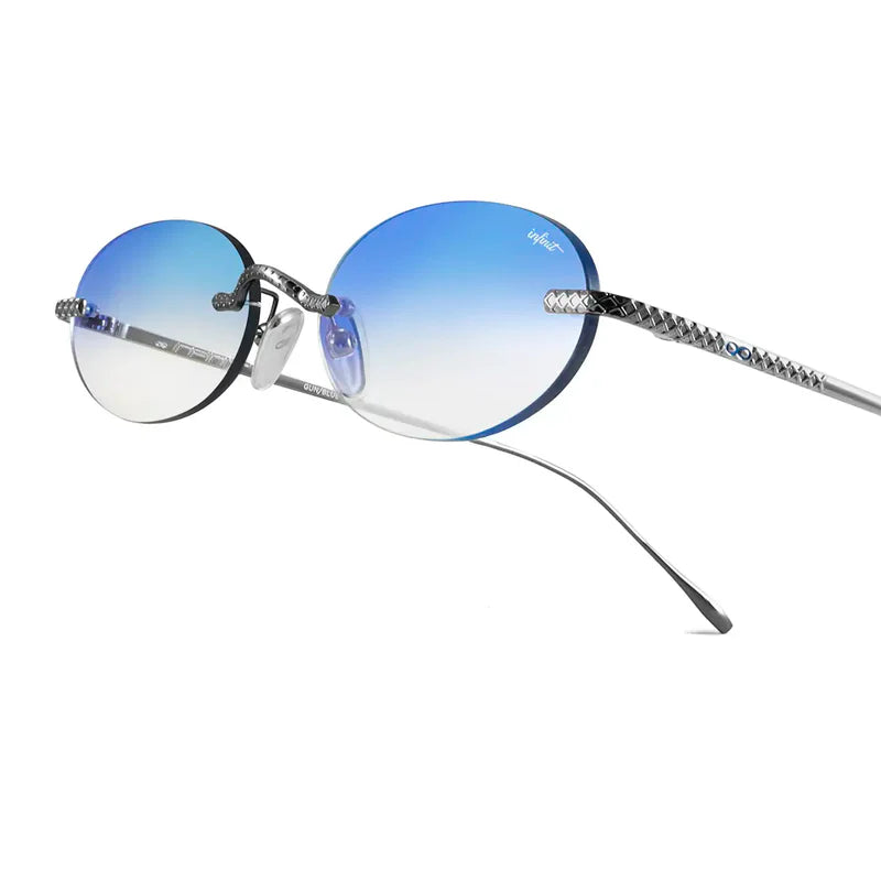 QUO GUN BLUE GRD MIRROR