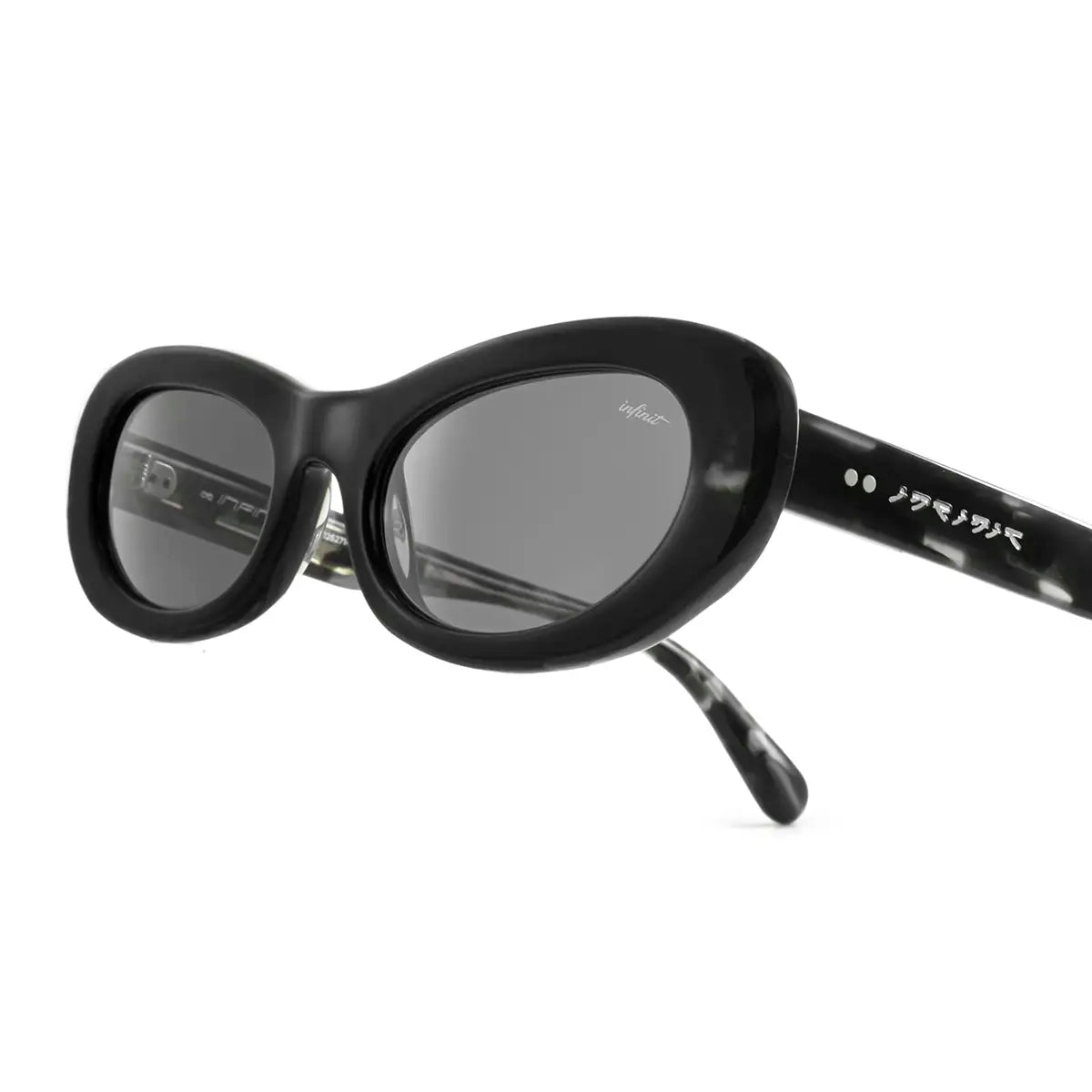Asahi - Black Shiny - Grey Lens
