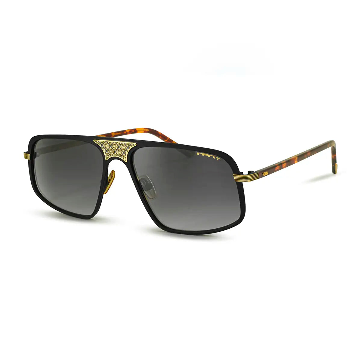 Bosco Black Tortoiseshell Grey Gradient Lens
