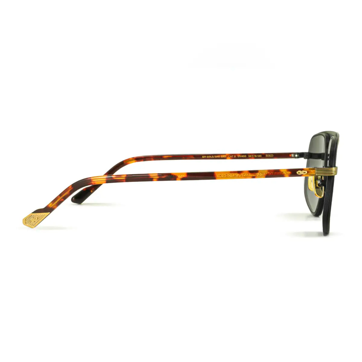 Bosco Black Tortoiseshell Grey Gradient Lens