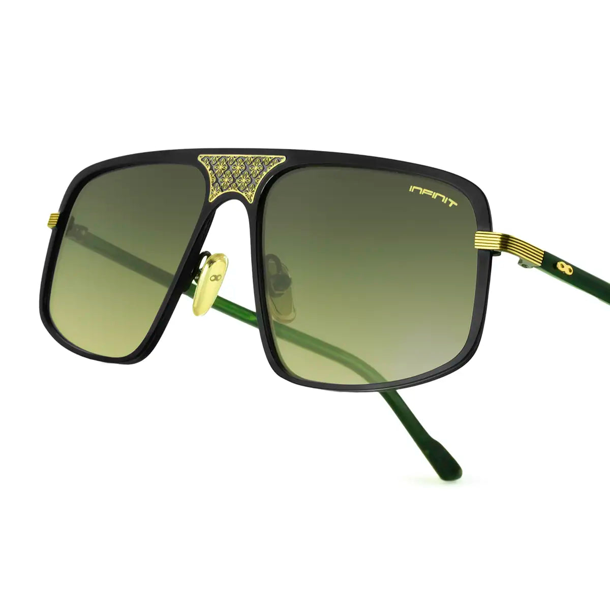 Bosco Black Green Moss Degrade Lens