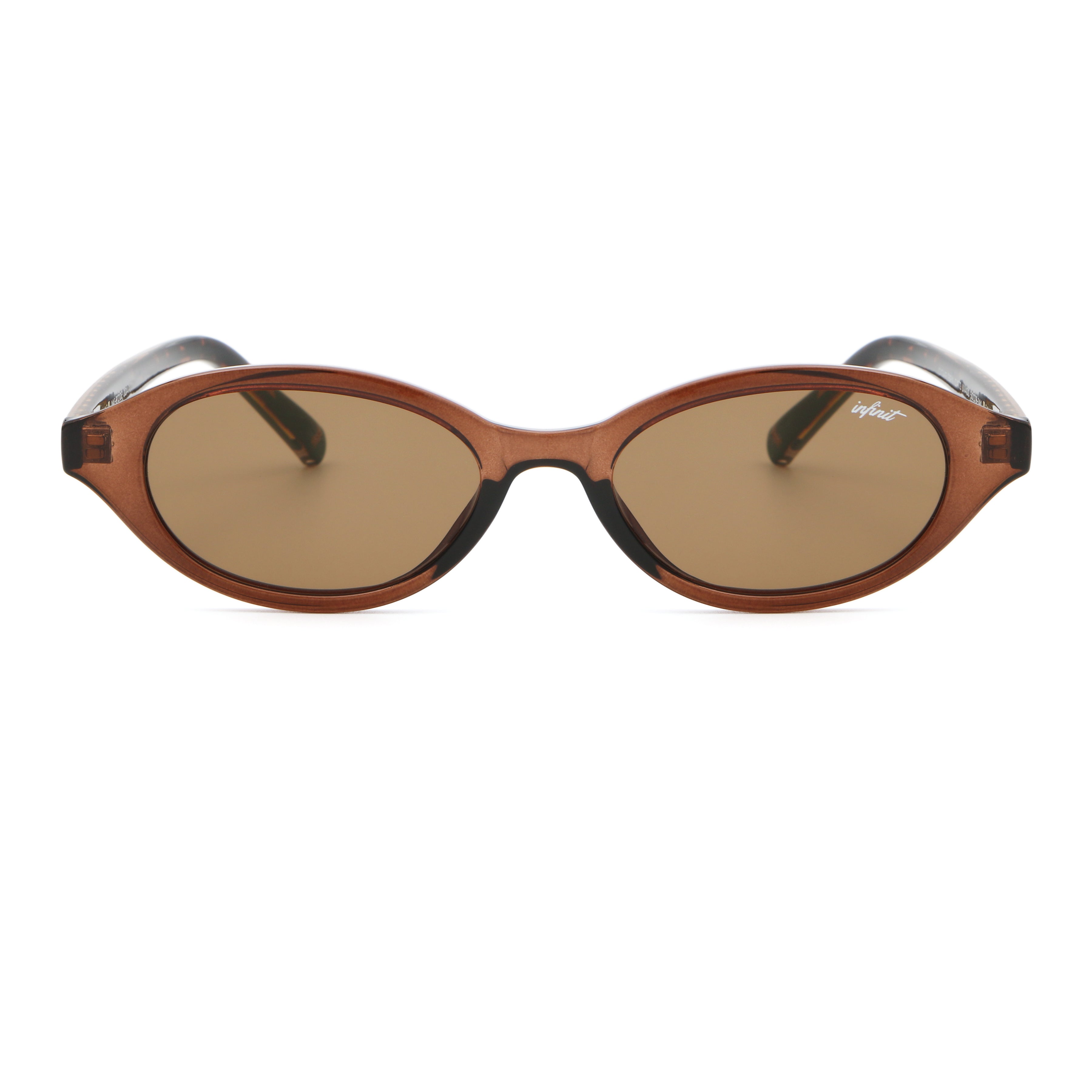 Brigitte - Burgundy - Brown Lens