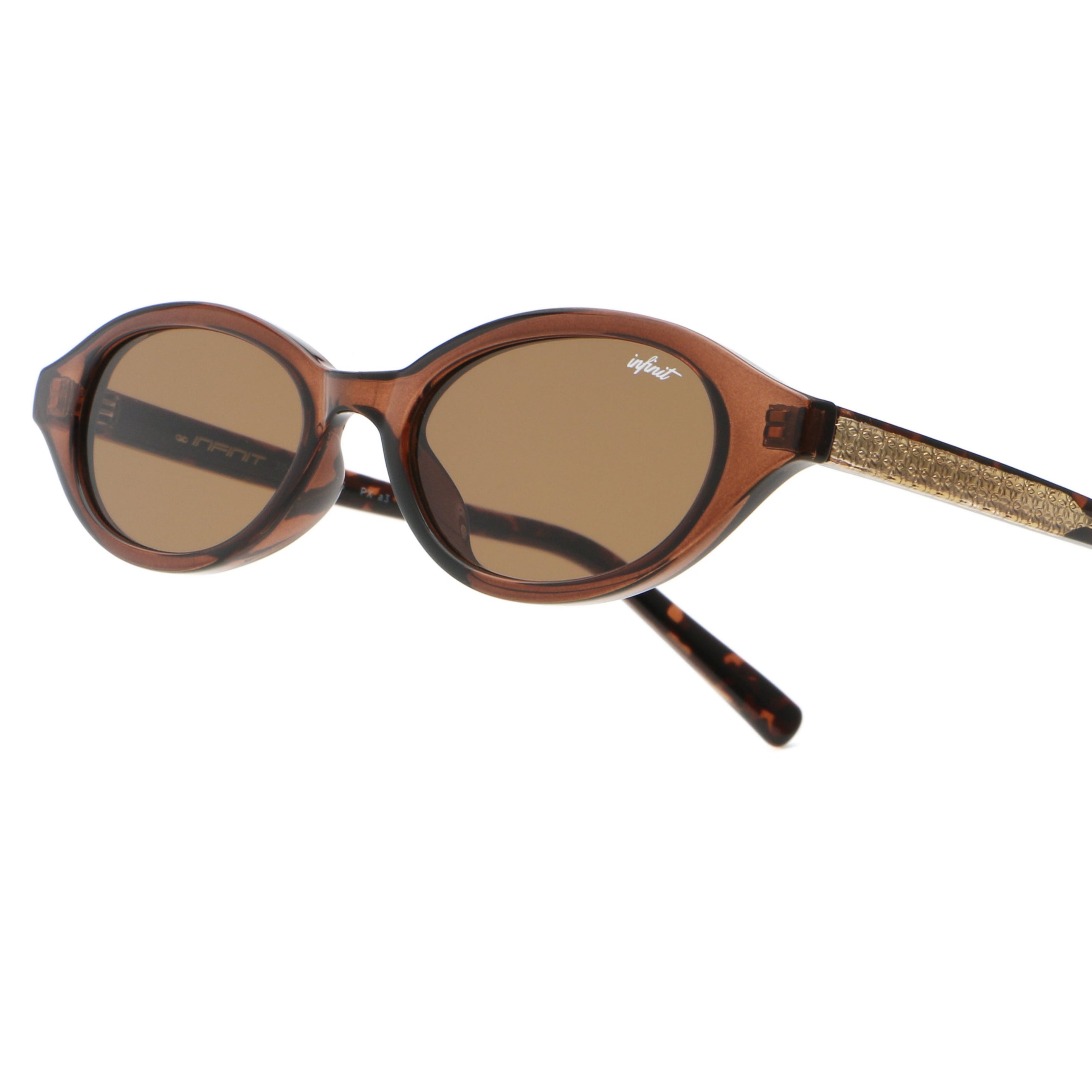 Brigitte - Burgundy - Brown Lens