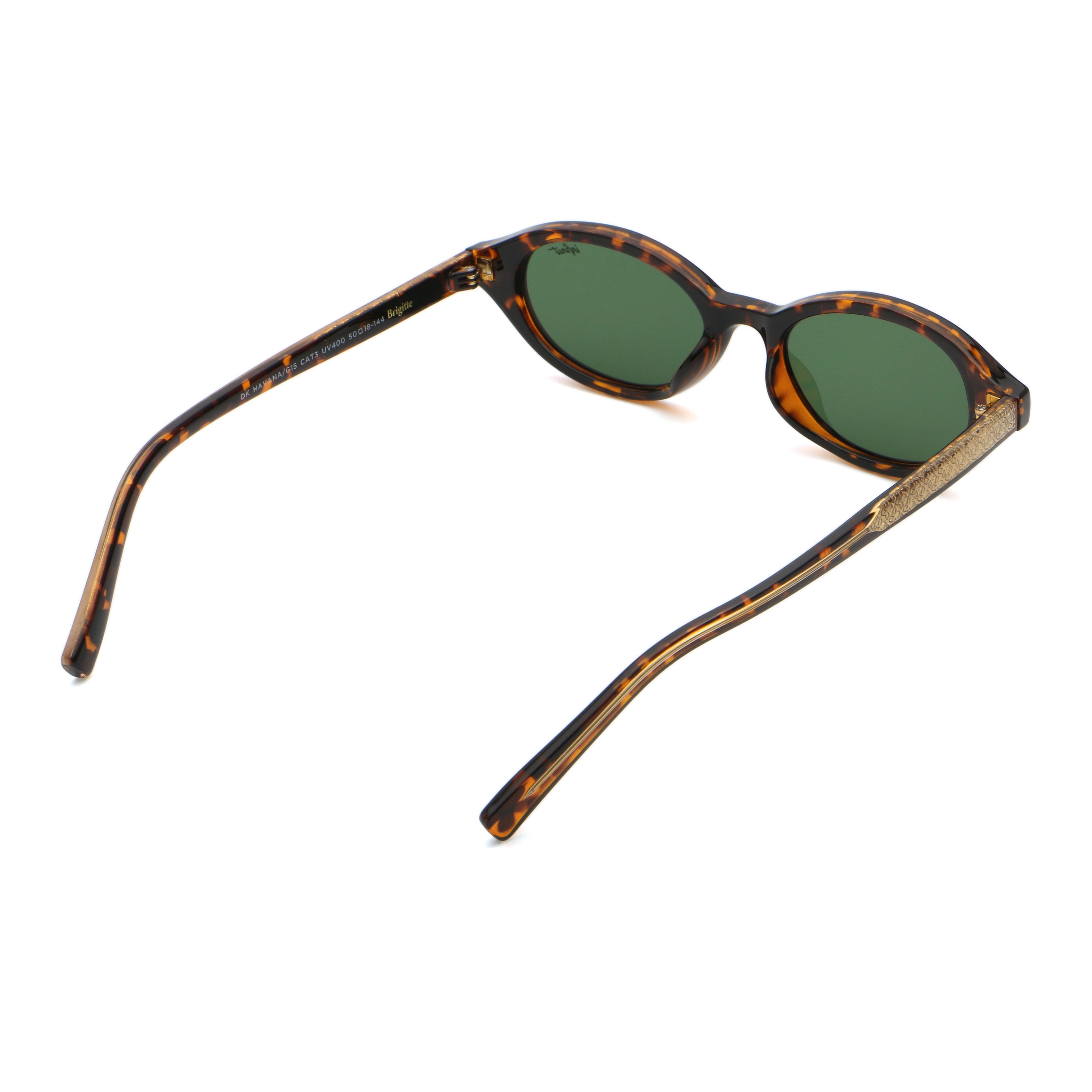 Brigitte - Dk Havana - Green Lens