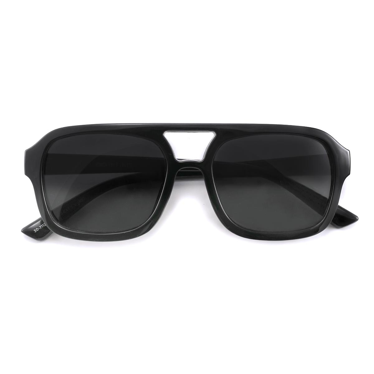 Corsa - Black Shiny - Grey Gradient Polarized Lens