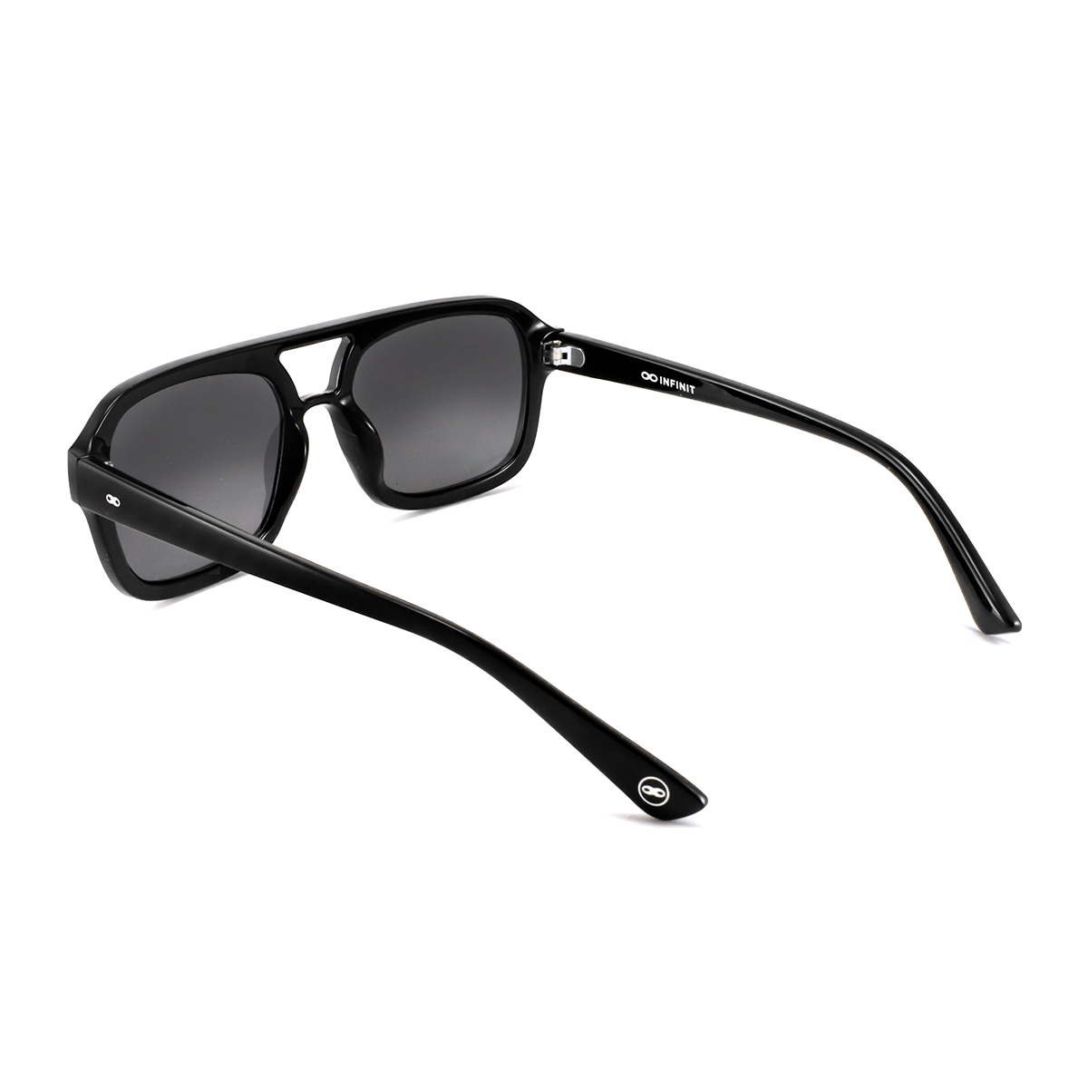 Corsa - Black Shiny - Grey Gradient Polarized Lens