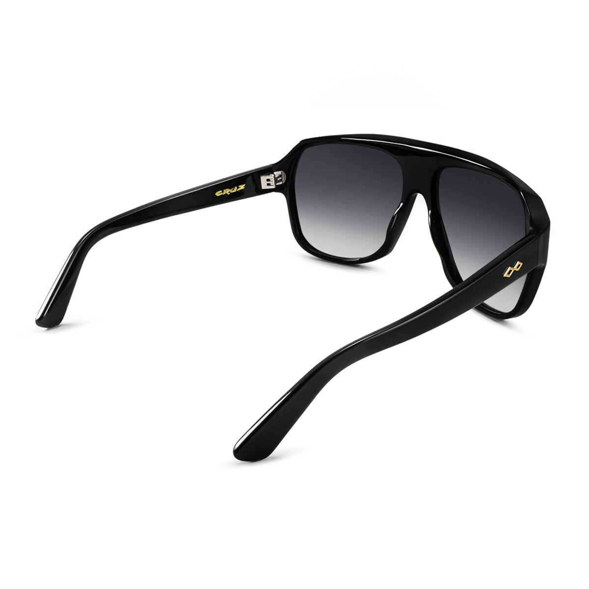 CRUZ - BLACK SHINY SMOKE GRADIENT - Detail view - INFINIT Eyewear
