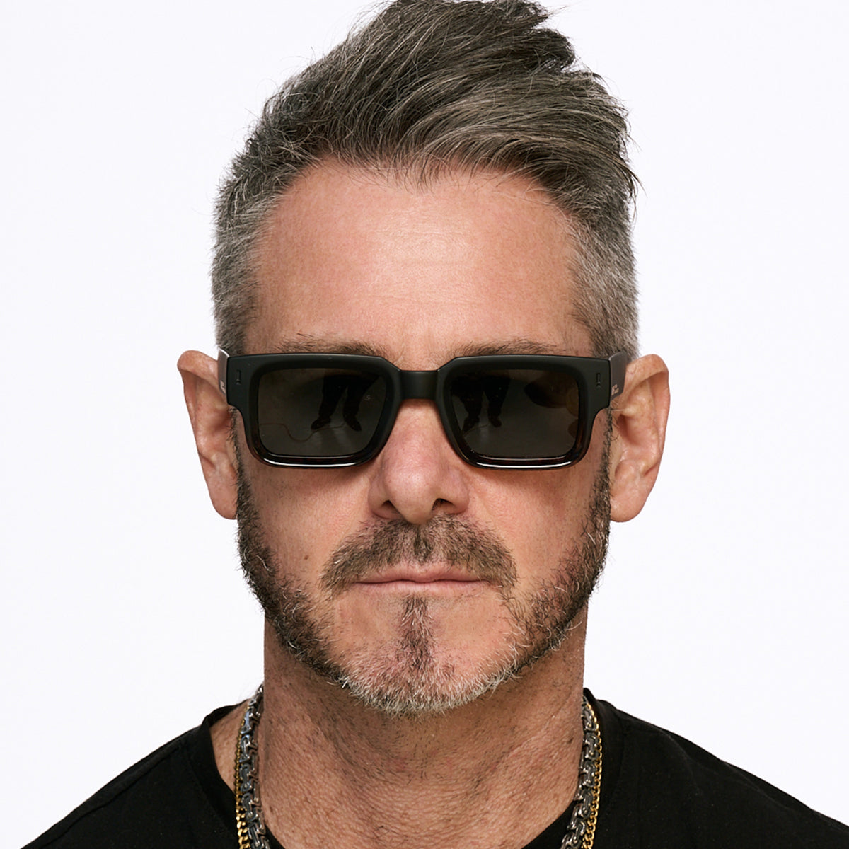 ExclamaTion - BM Havana - Green Lens - Men's style - INFINIT Eyewear