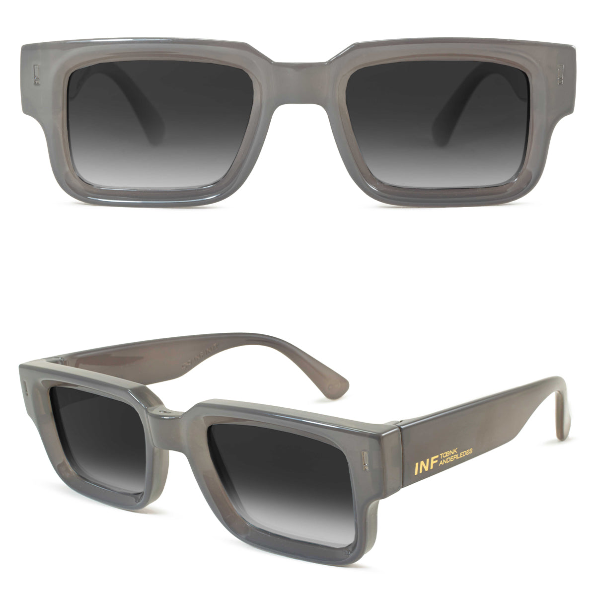 Exclamation Milky Brown Lente Gris Degrade - imagen 1