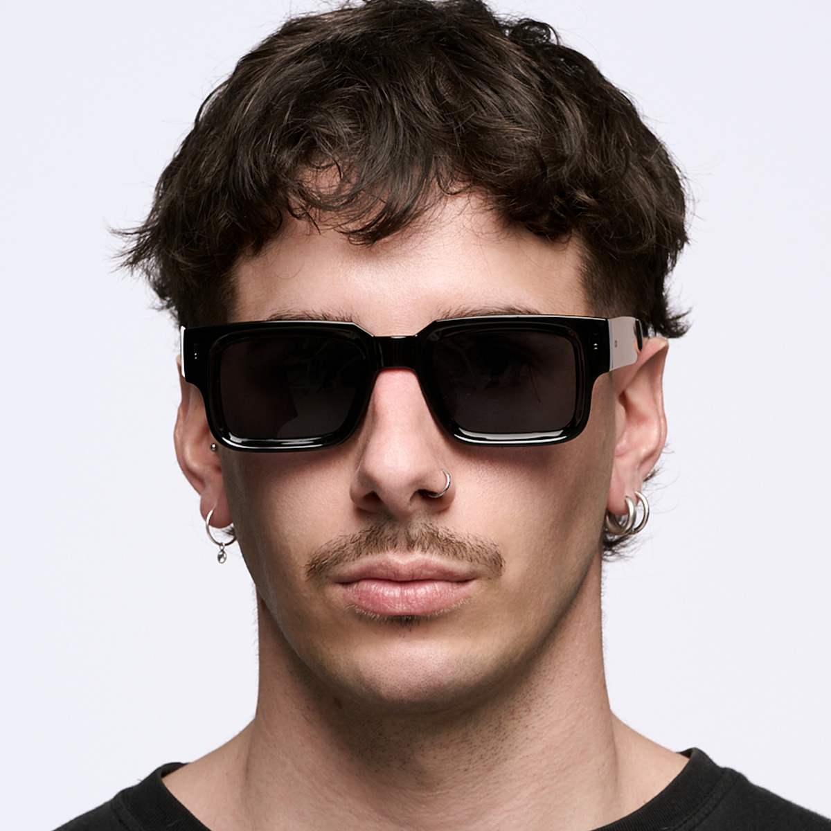 Exclamation - BS Metal - Gray Lens - Men's style - INFINIT Eyewear