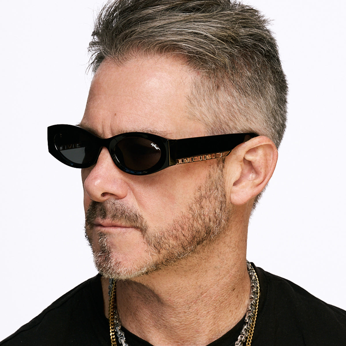 Florida - Glossy Black - Gray Lens