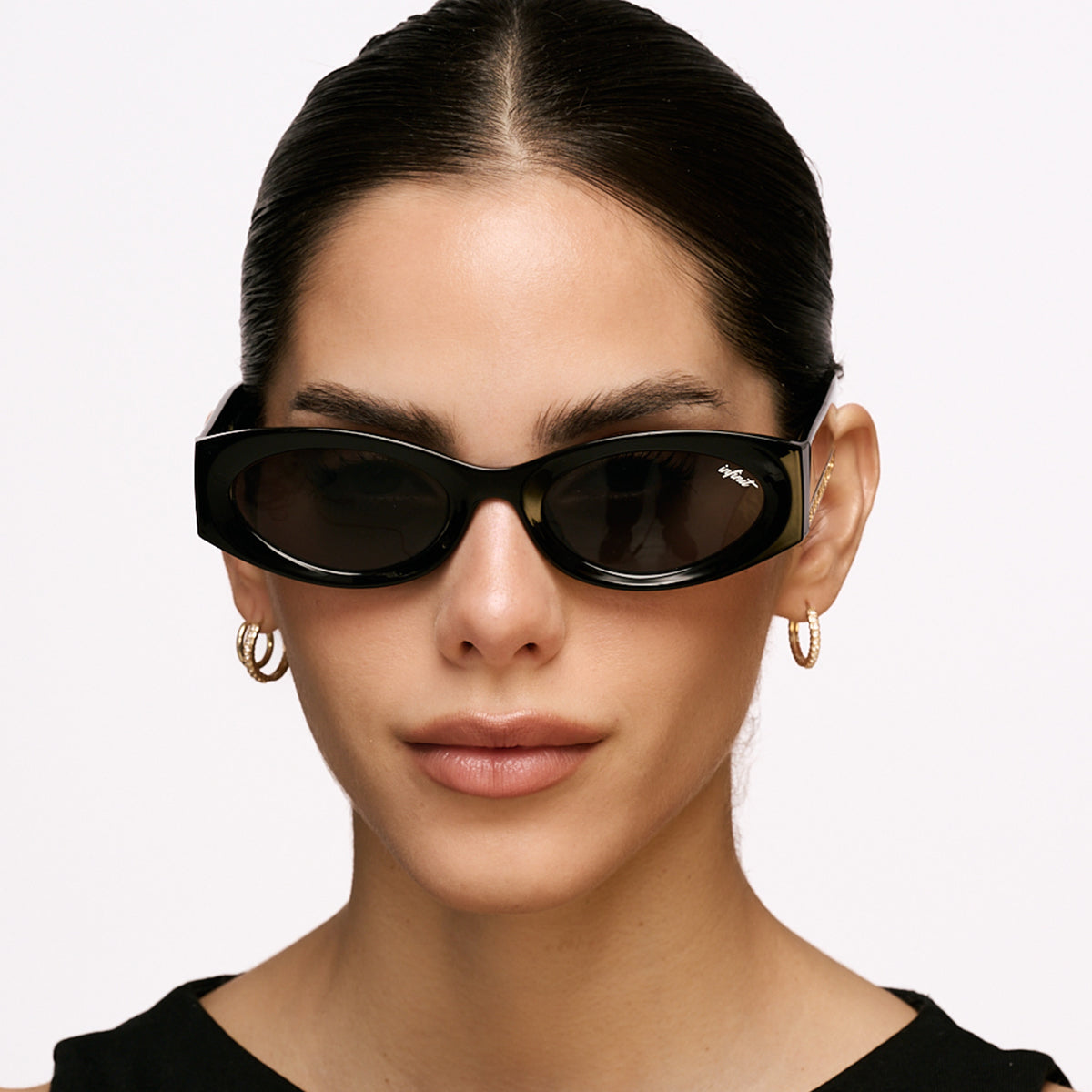 Florida - Glossy Black - Gray Lens