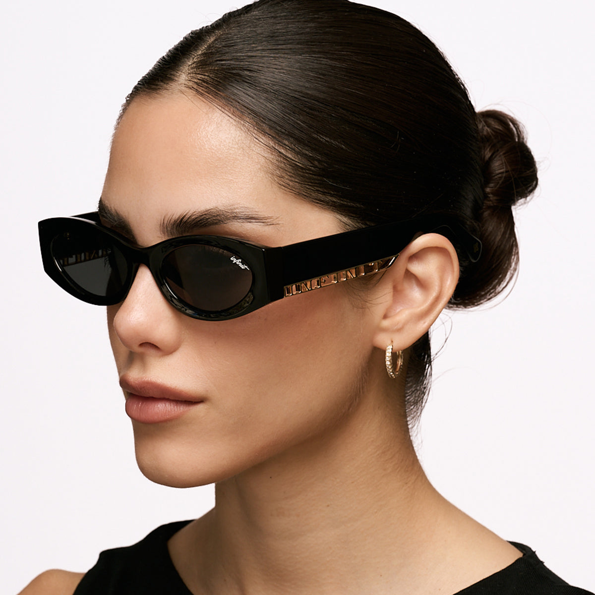 Florida - Glossy Black - Gray Lens