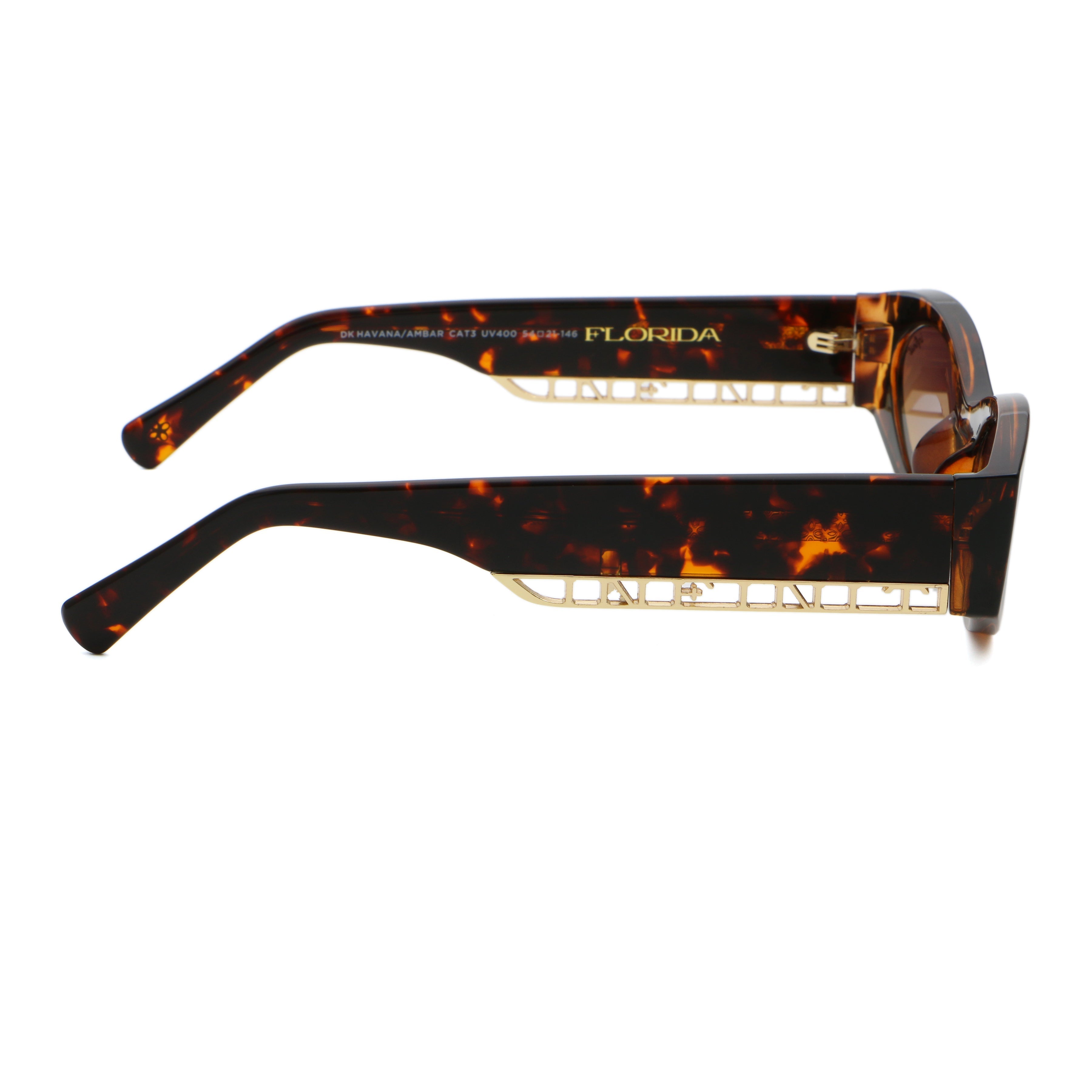 Florida - Havana - Amber Gold Lens