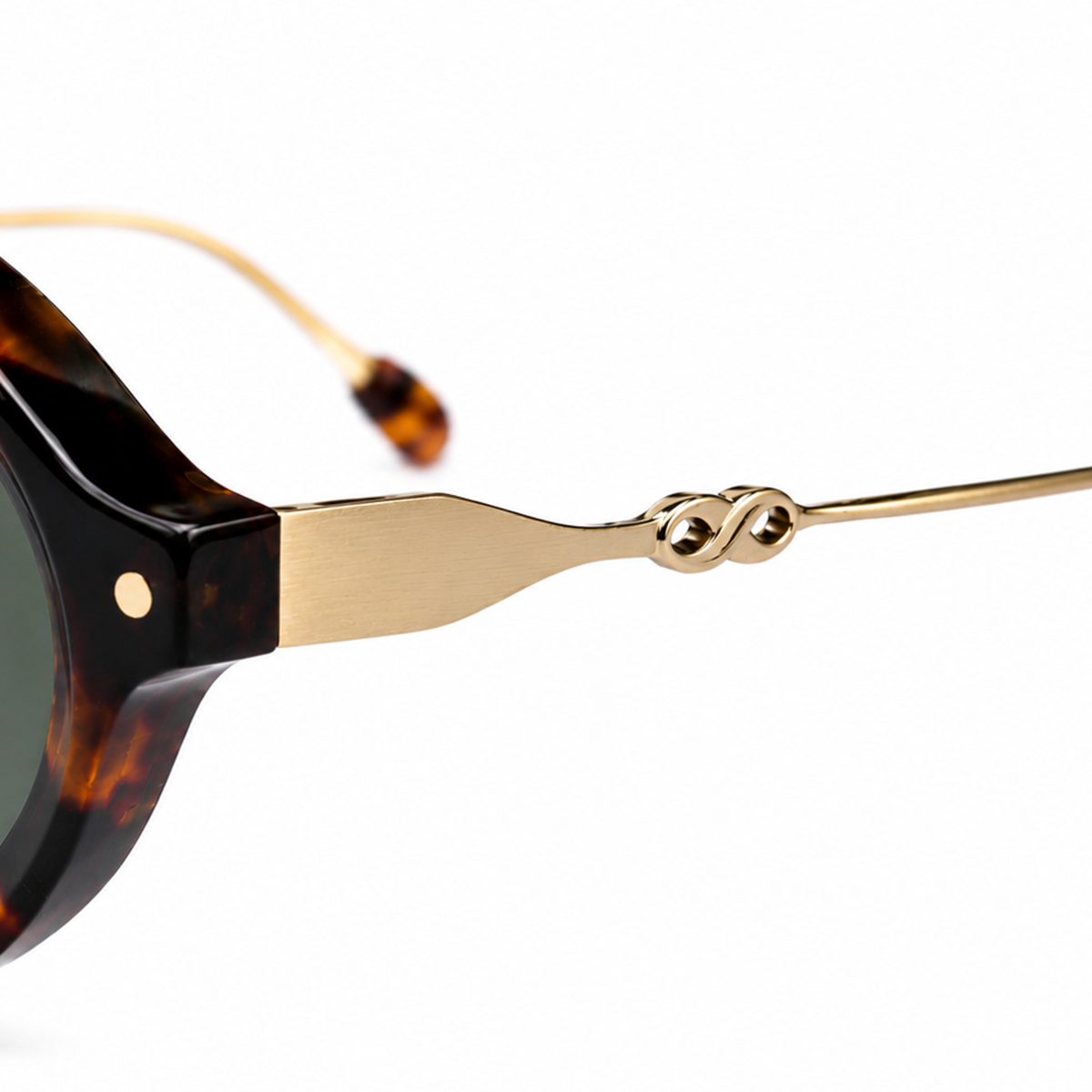 Fokus Bold Tortoiseshell Green Lens