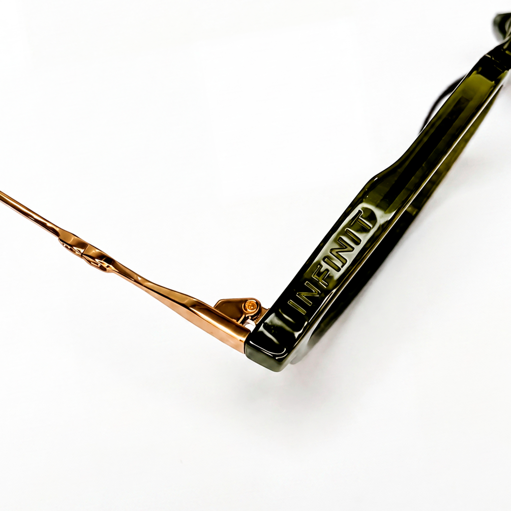 Fokus Bold Olive Brown Lens
