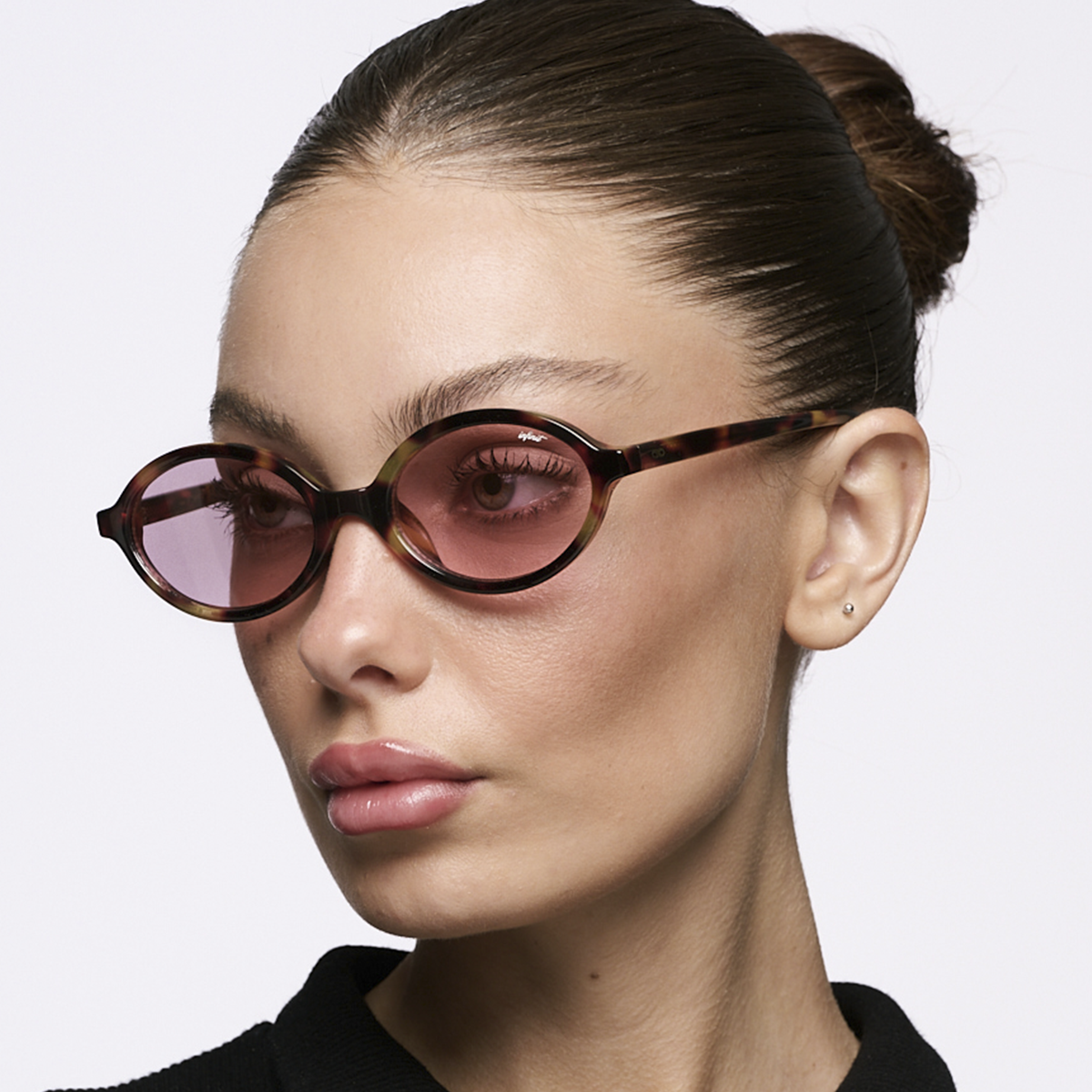 Fokus - Havana - Pink Lens