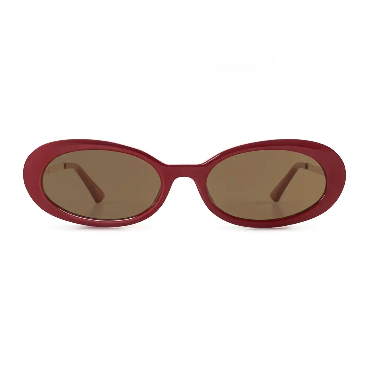 Sunglasses Genova Burgundy Brown Lens - Detail view - INFINIT Eyewear
