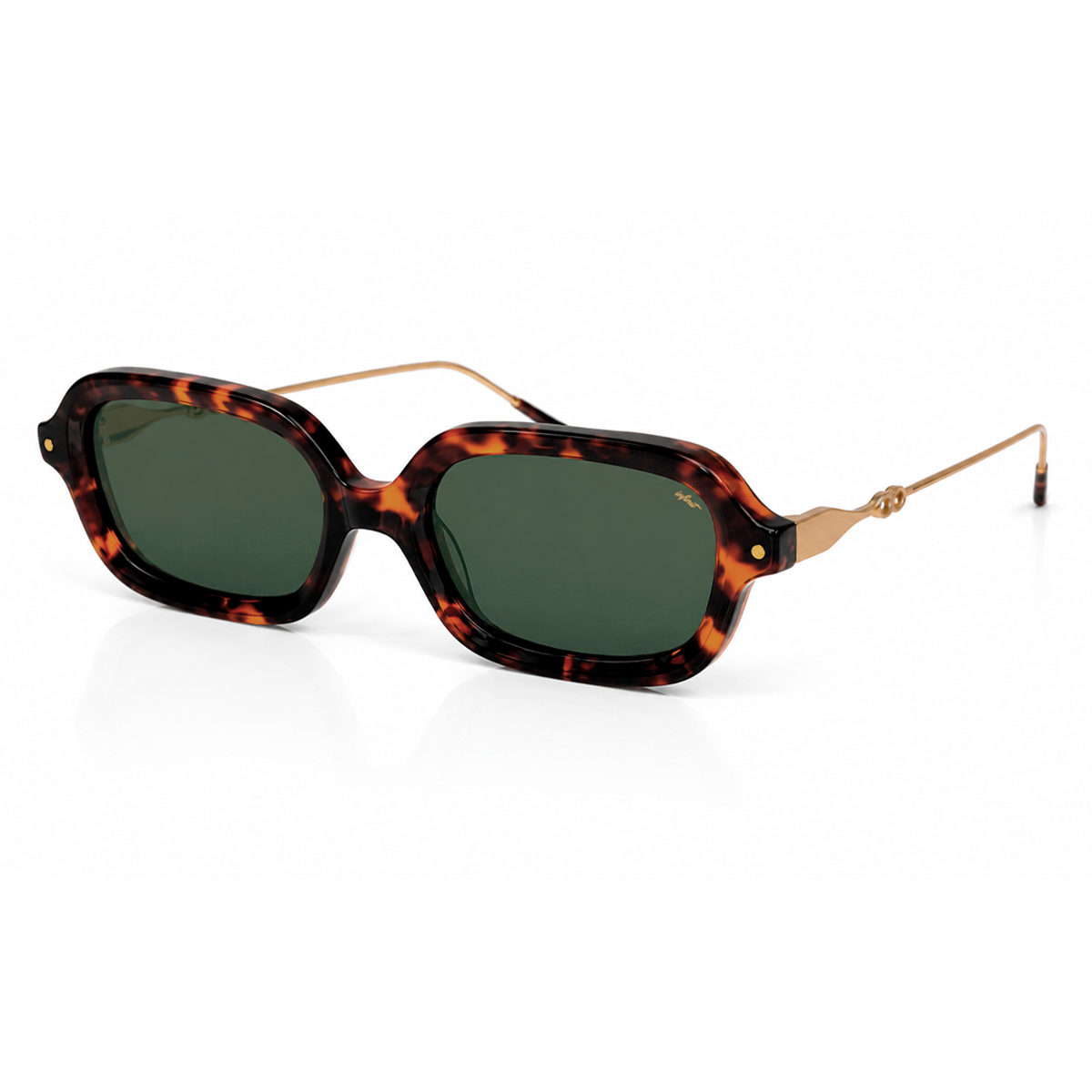 Glyze Bold Tortoiseshell Green Lens