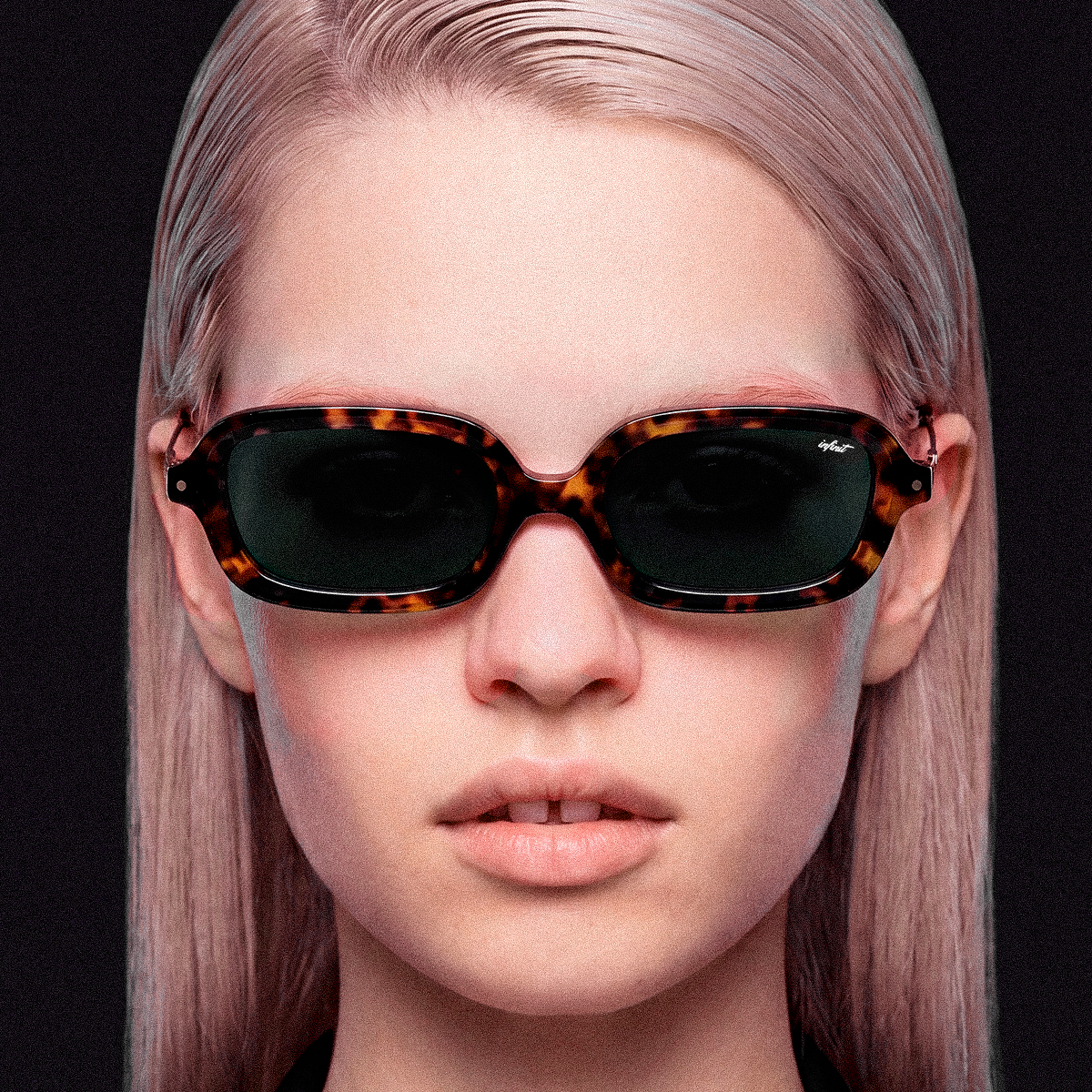 Glyze Bold Tortoiseshell Green Lens