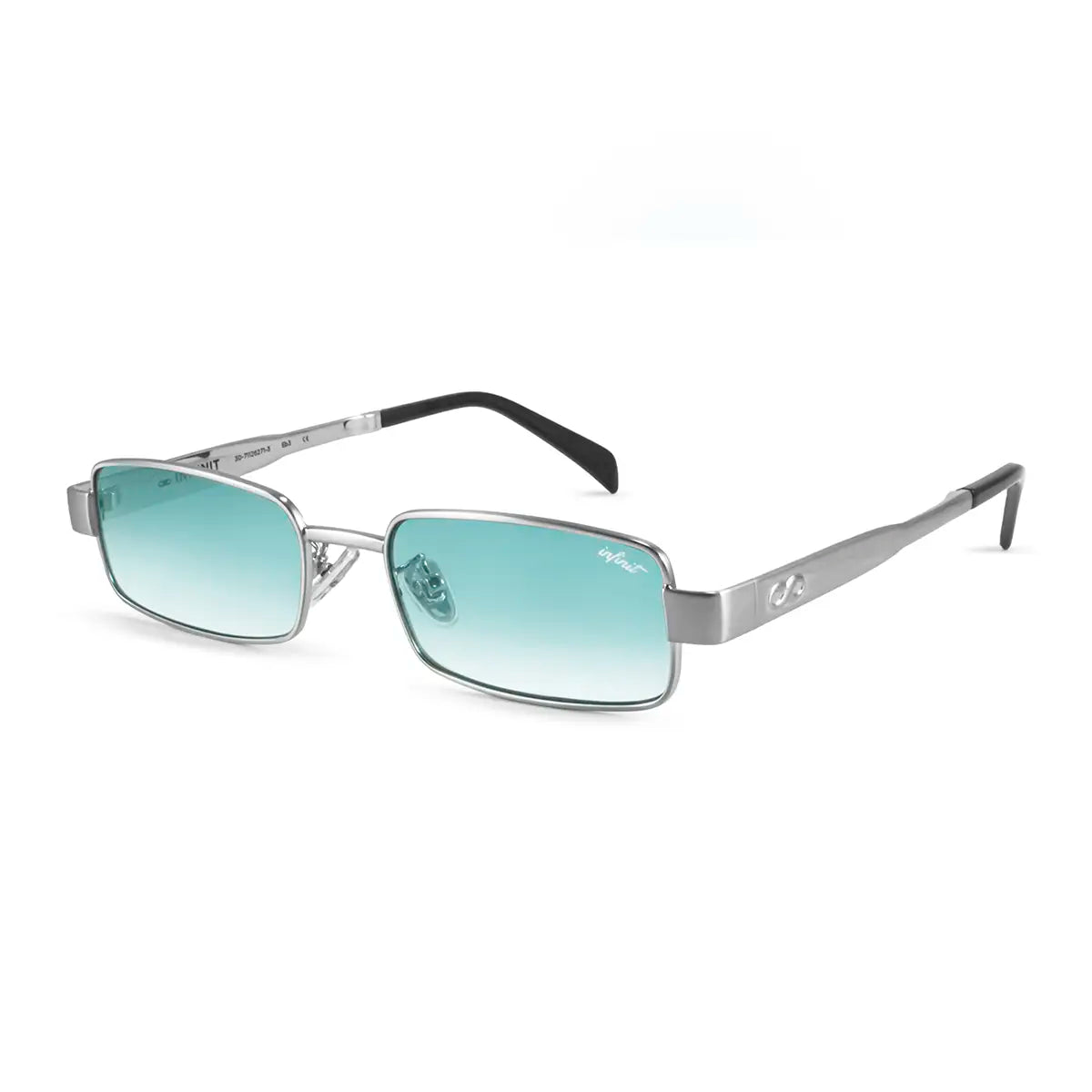 Honshu - Silver - Teal Lens