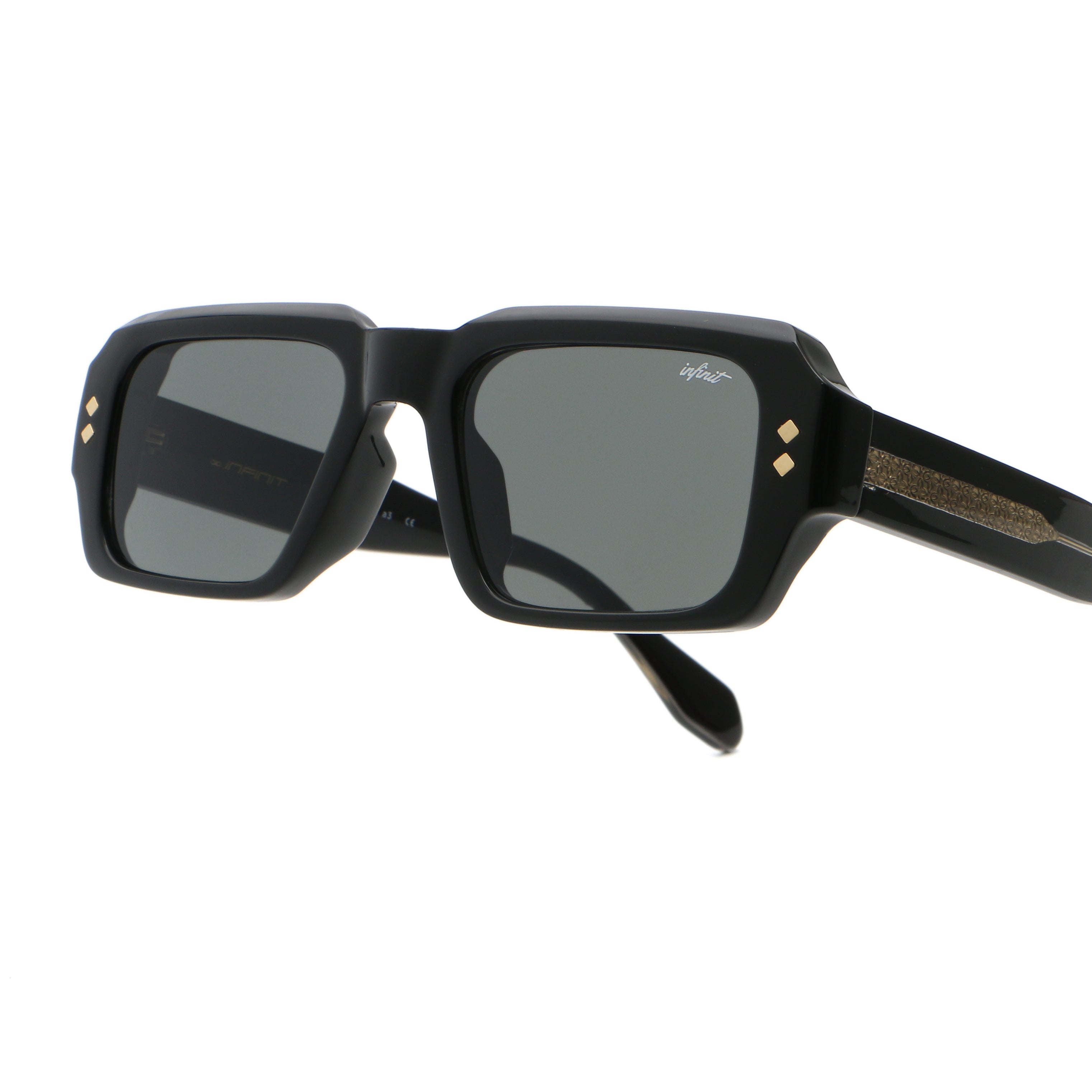 Houston - Glossy Black - Gray Lens